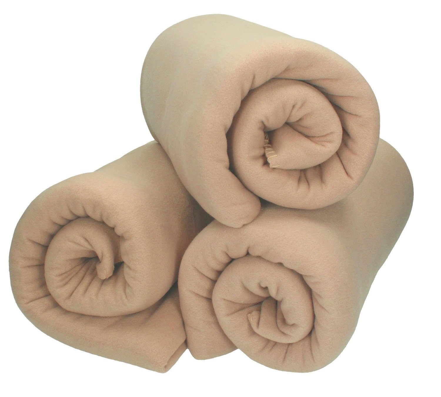 Wohndecke 3 Stück Fleecedecke Kuscheldecke Sofadecke günstig online kaufen