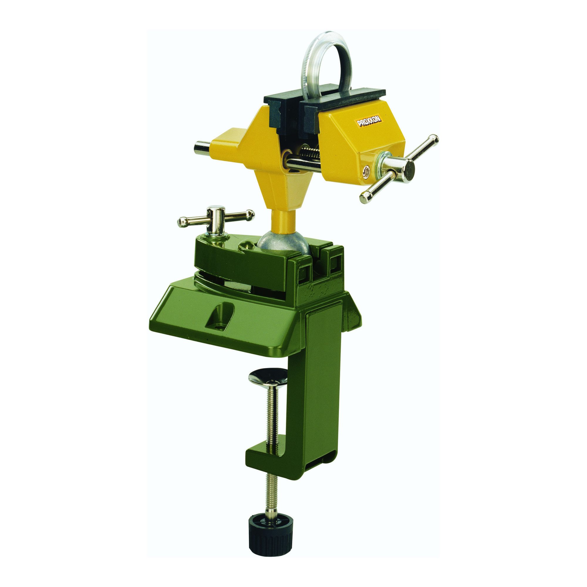PROXXON INDUSTRIAL Schraubstock Proxxon Feinmechanikerschraubstock FMZ mit Zwinge