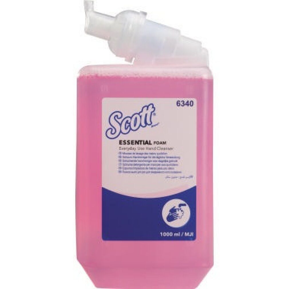 KIMBERLY-CLARK Handseife Kleenex Schaumseife 6340 parfümiert pink Inhalt: 1  l
