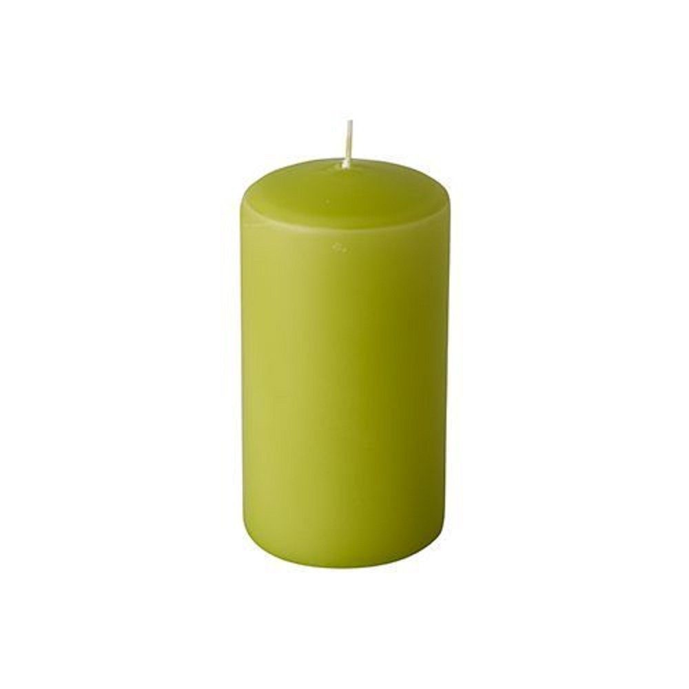 PAPSTAR Stumpenkerze 6 Stumpenkerzen 6x11,5cm - kiwi