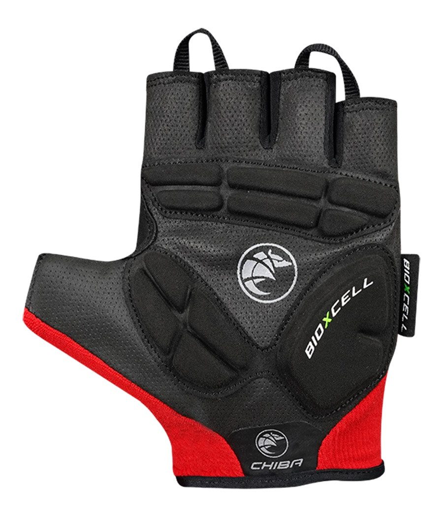 Chiba Fahrradhandschuhe BioXCell Comfort rot - 1 Paar