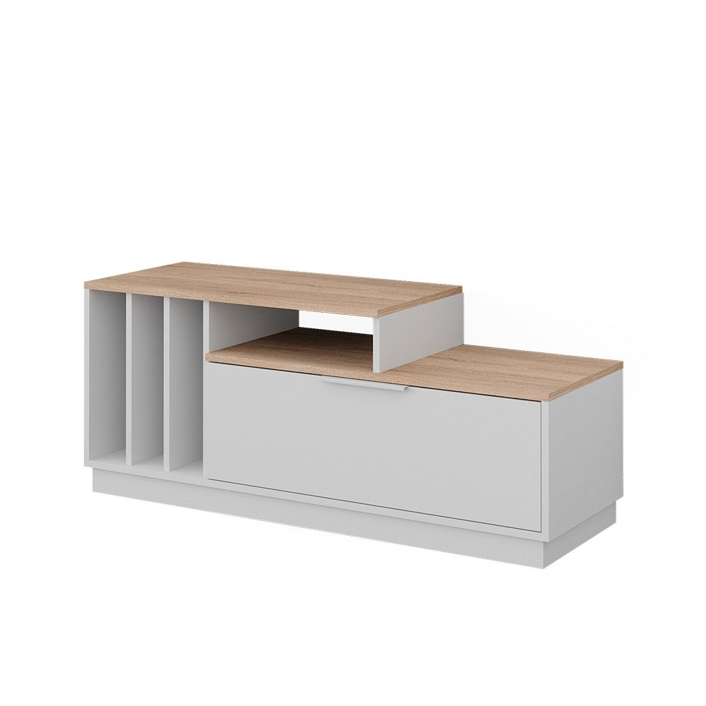 Vicco Estantería de Pared Betti, Blanco/Sonoma, 120 x 30 cm, para Montaje en Pared, Apto para salón u Oficina Vicco Estantería de Pared Betti, Blanco/Sonoma, 120 x 30 cm, para Montaje en Pared, Apto para salón u Oficina