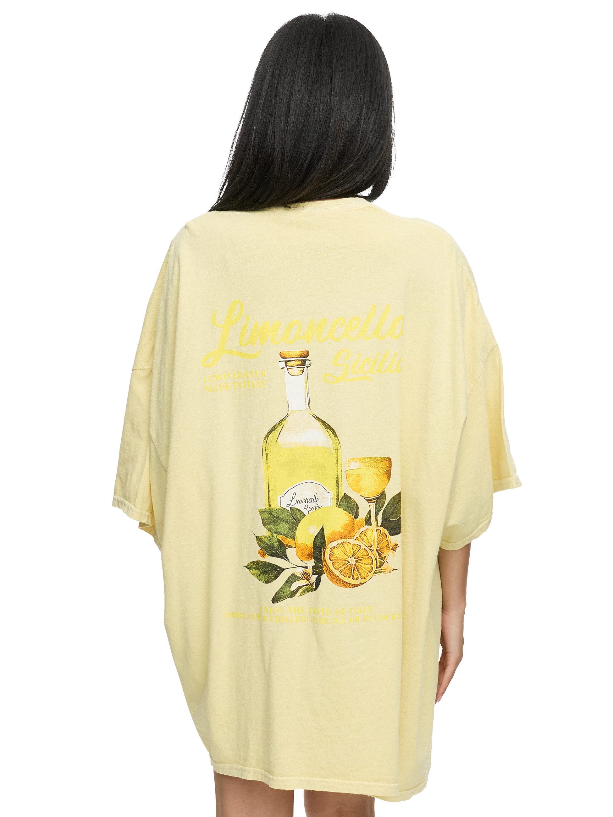 Worldclassca T-Shirt Worldclassca Oversized Print LIMONCELLO günstig online kaufen