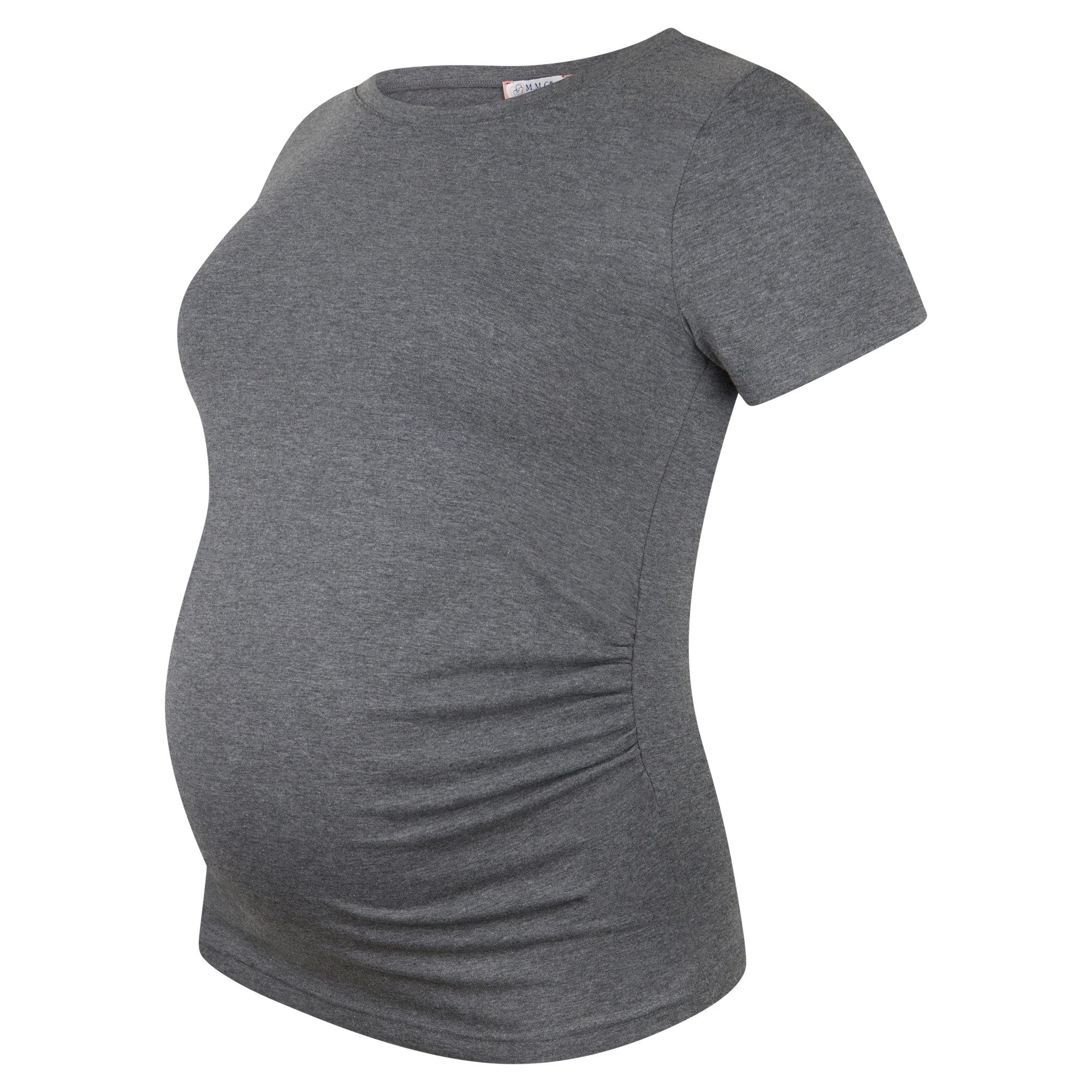 M.M.C. Umstandsshirt Basic Umstandsmode Kurzarm (3-tlg)