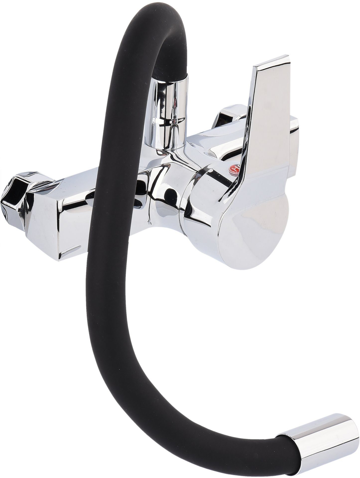 TRIZERATOP Küchenarmatur Küchenarmatur Wandarmatur flexible schwarz Wasserhahn Spültischarmatur (Küchenarmatur Wandarmatur flexible schwarz Wasserhahn Spültischarmatur, Küchenarmatur Wandarmatur flexible schwarz Wasserhahn Spültischarmatur)