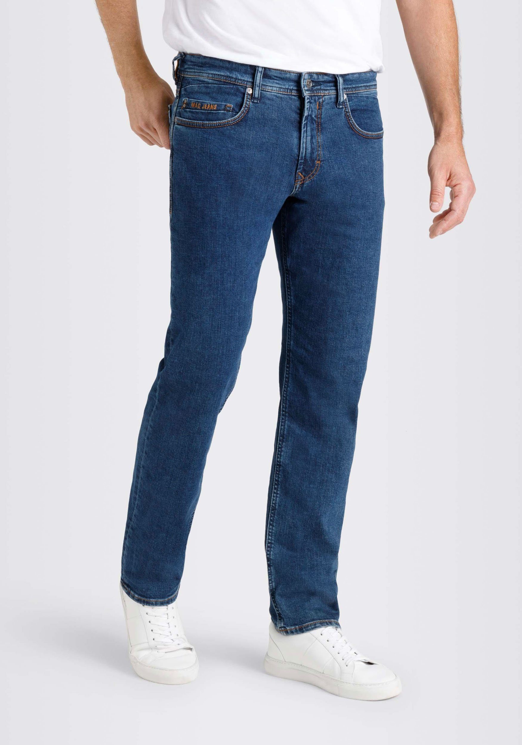 MAC 5-Pocket-Jeans Ben 0982L Basic Denim H608 Blue Stonewash