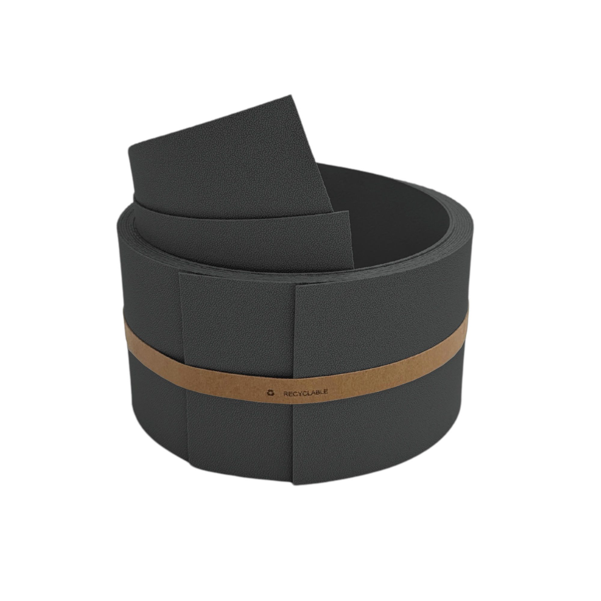 zaunzu Sichtschutzstreifen Premium Halbe Set Einzelstreifen Anthrazit 2,55m, (1x Einzelstreifen, (Ein Einzelstreifen besteht aus 2 Halbe-Akzentstreifen), 5 Jahre garantierte Farbechtheit