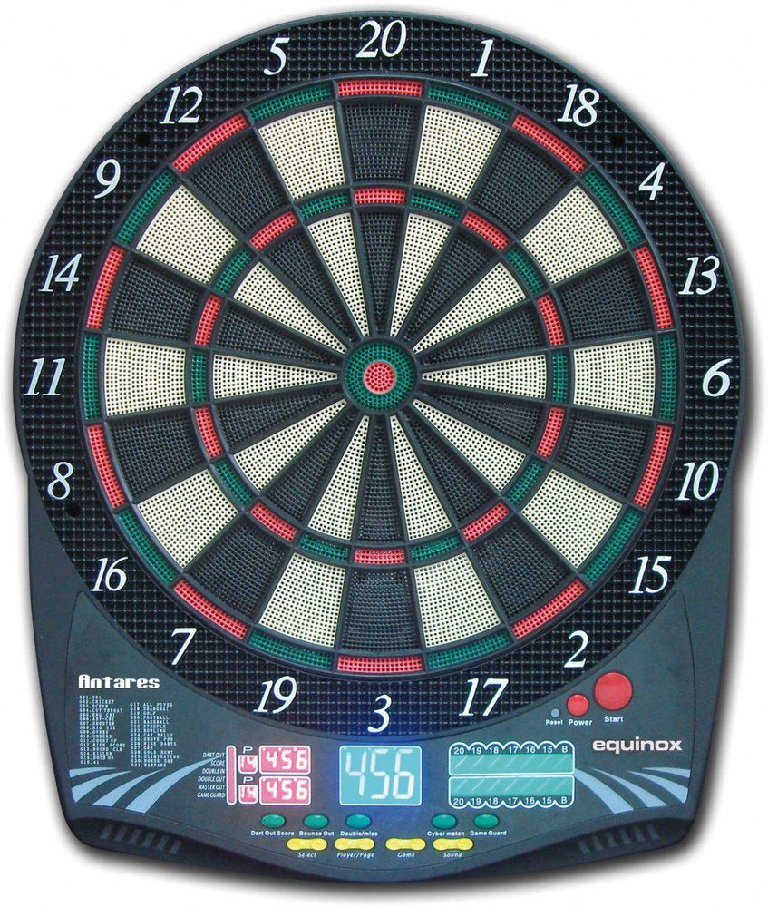 Equinox Dartscheibe Equinox Elektronisch Dartbord Antares inkl. 6 Darts