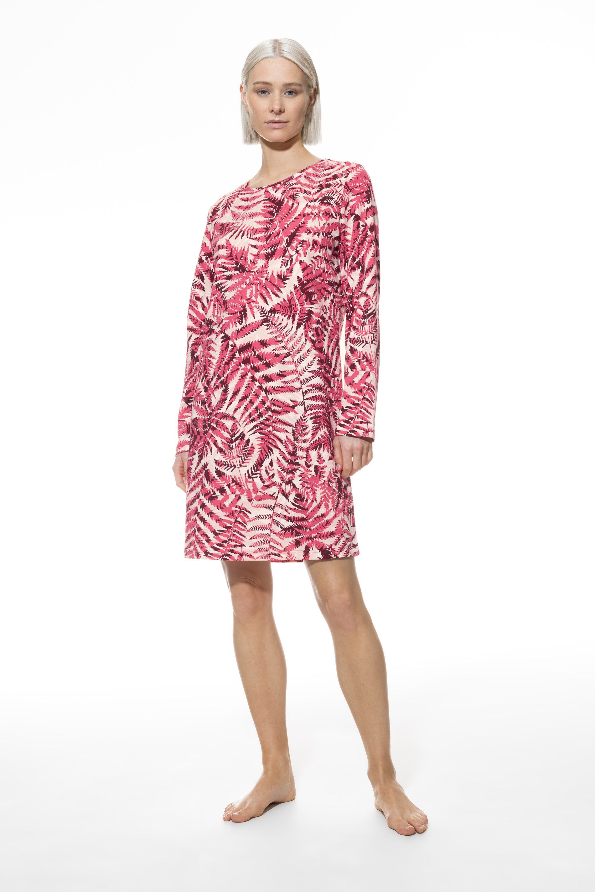 Mey Nachthemd Mey Langarm Nachthemd 1230014 French Fuchsia (1 Stück, 1-tlg., 1 Stück)