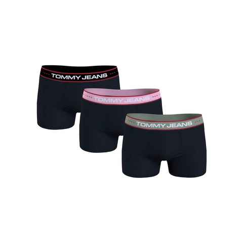 Tommy Hilfiger Underwear Trunk 3P TRUNK DIFF WB (Packung, 3-St., 3er-Pack) mit elastischem Logo-Bund