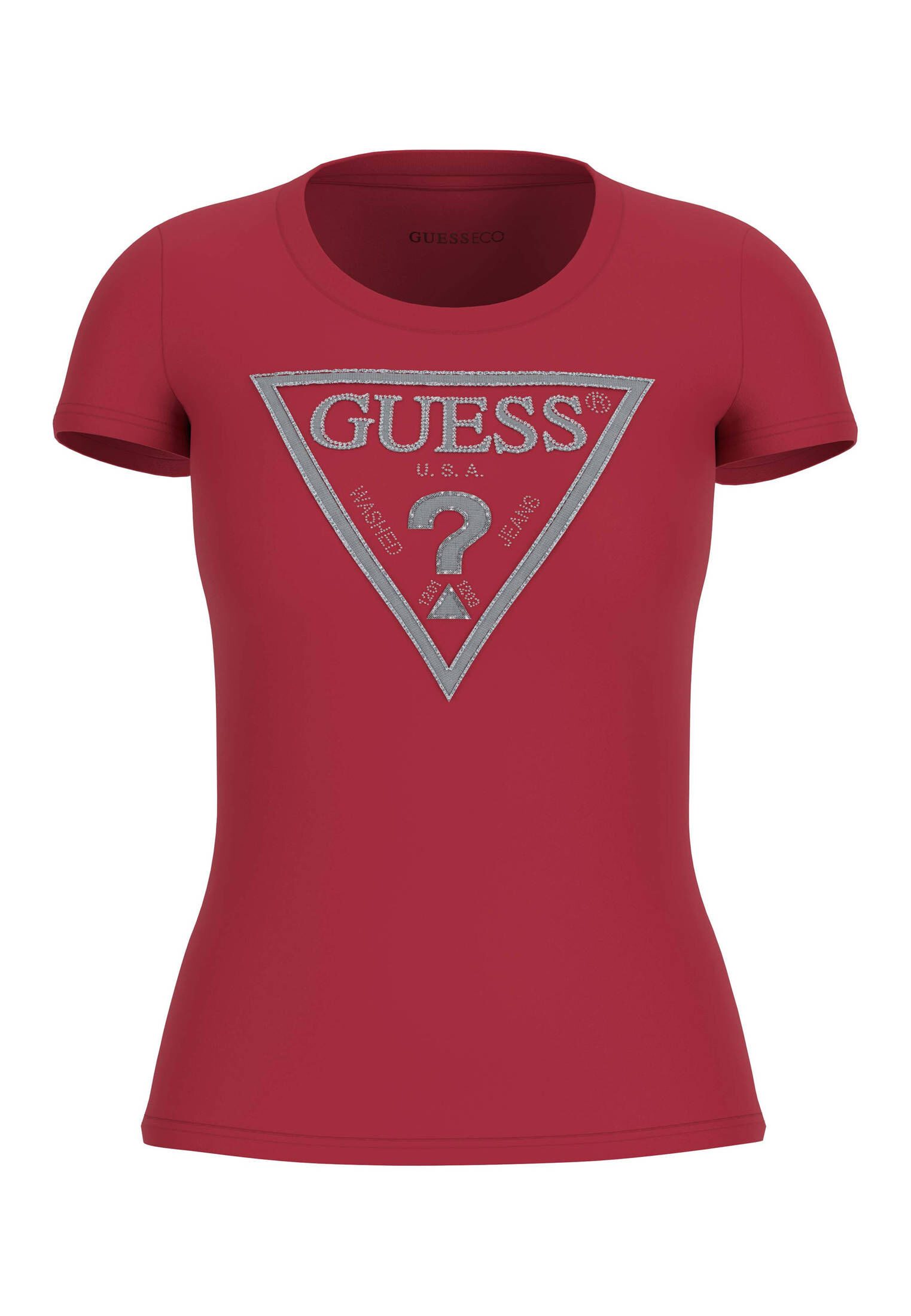 Guess  T-Shirt SS CN SHINY TRIANGLE W5RI11 J1314 günstig online kaufen