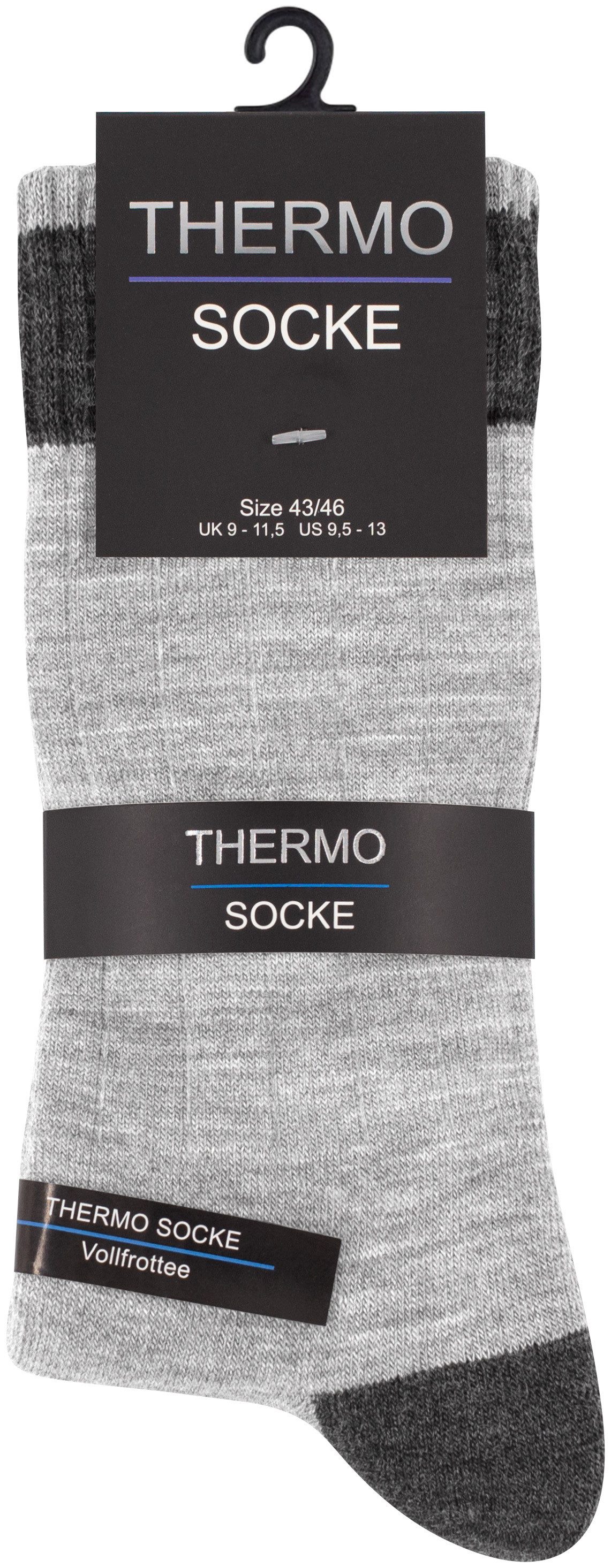 Cotton Prime® Socken THERMO TECH (3-Paar) mit wärmenden Frottee günstig online kaufen
