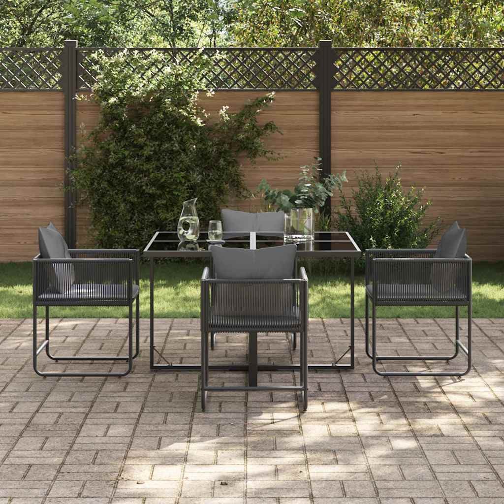 vidaXL Gartenlounge-Set Garten Essgruppe 5 pcs günstig online kaufen
