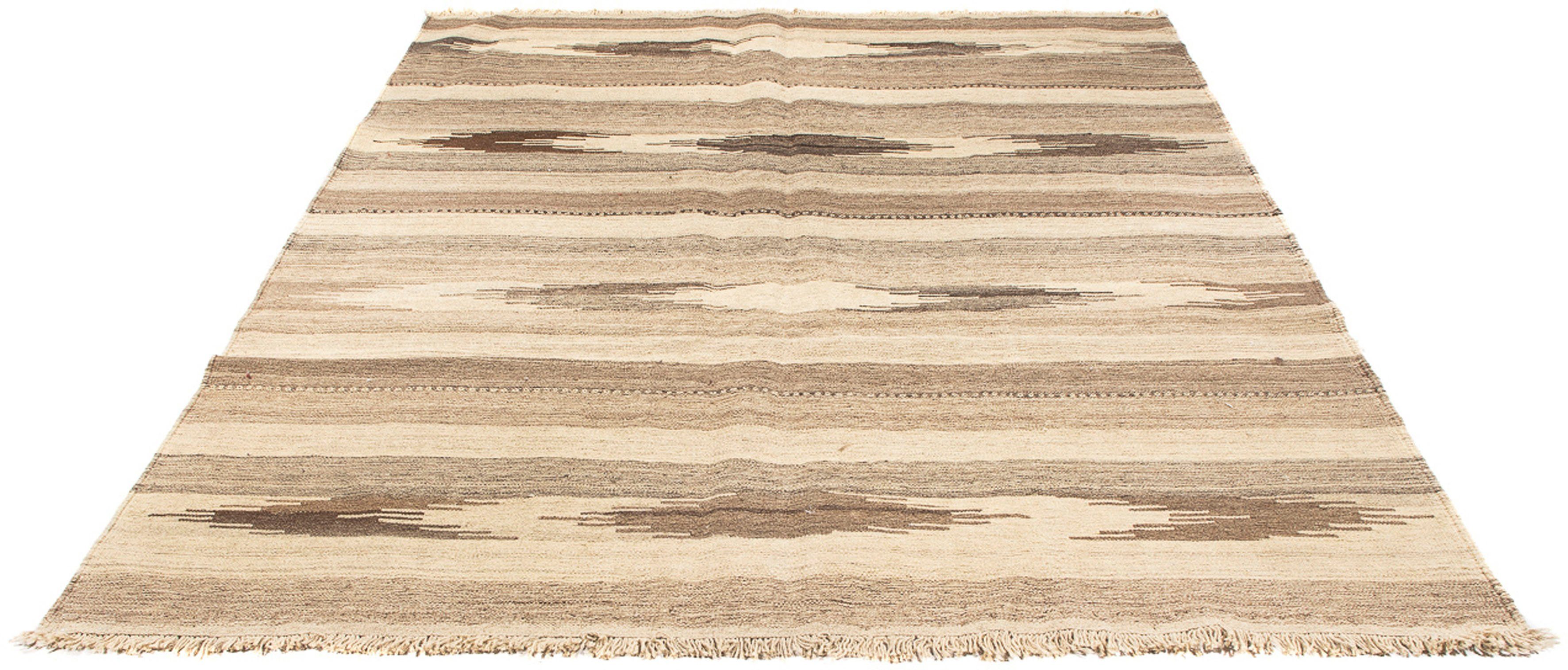 Wollteppich Kelim - Oriental - 245 x 175 cm - mehrfarbig, morgenland, rechteckig, Höhe: 4 mm, Wohnzimmer, Einzelstück