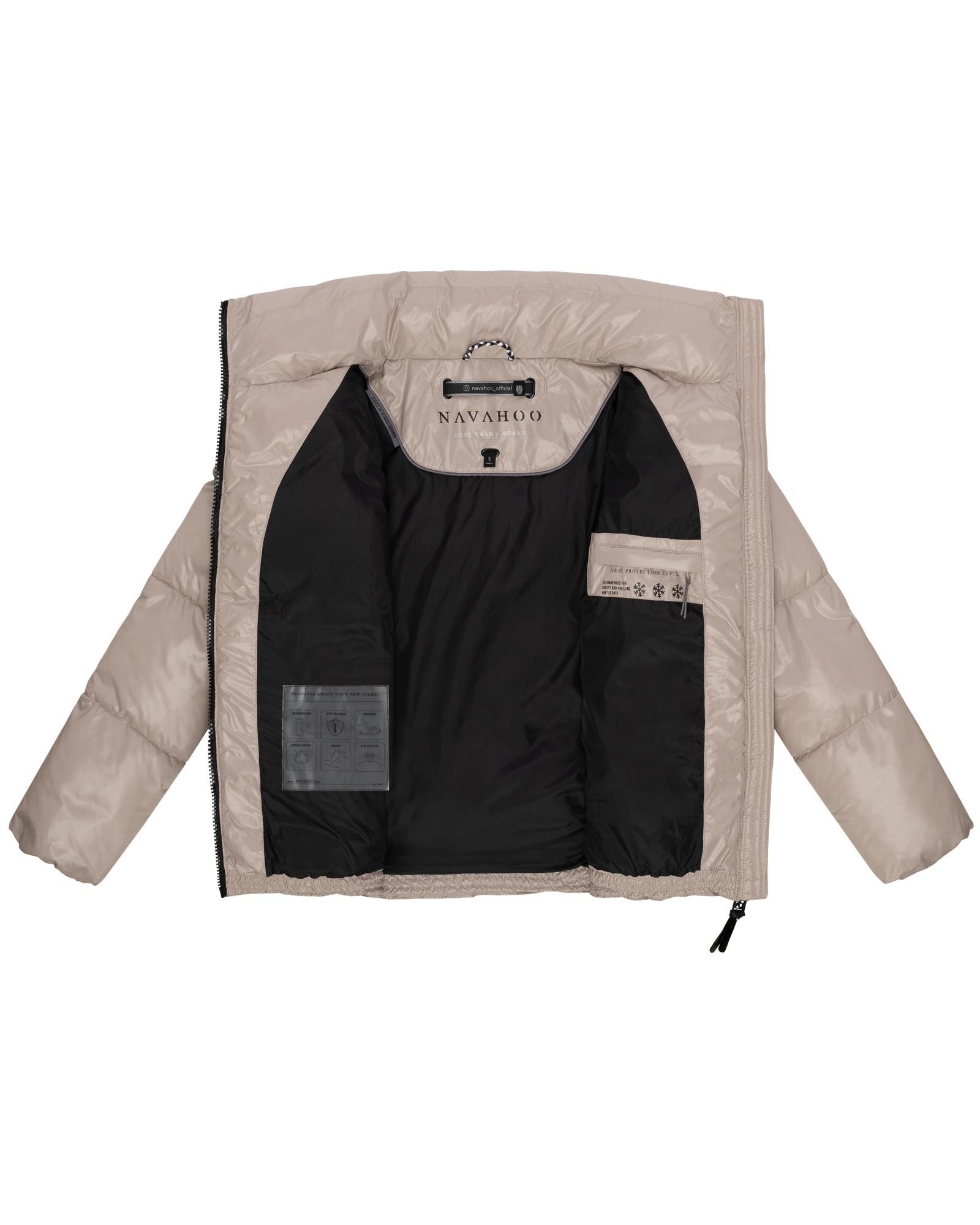 Navahoo Kurzjacke Eispracht 14 Kurze gesteppte Damen Winterjacke