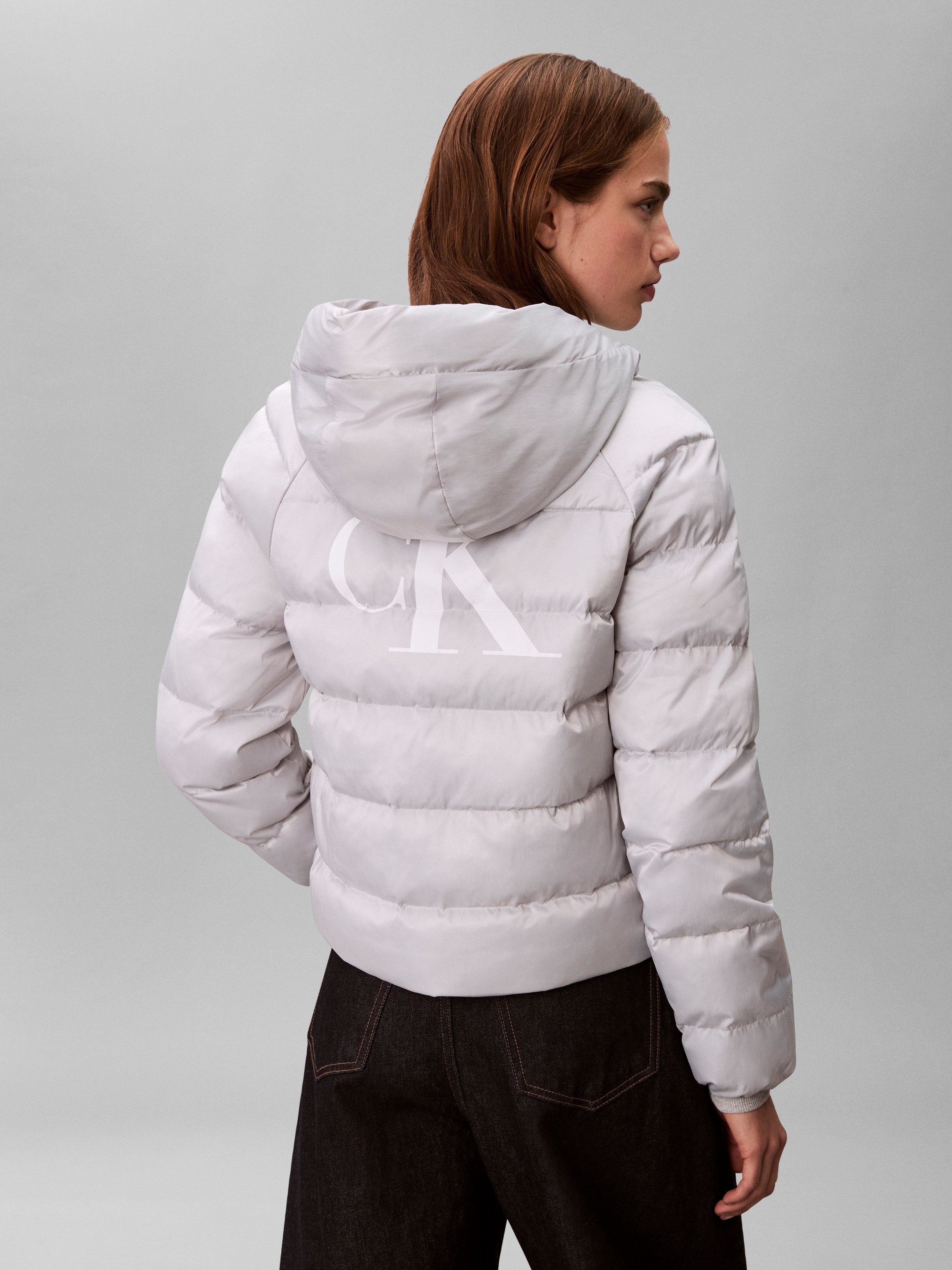 Calvin Klein Jeans Steppjacke Regular fit mit Rundhalsausschnitt