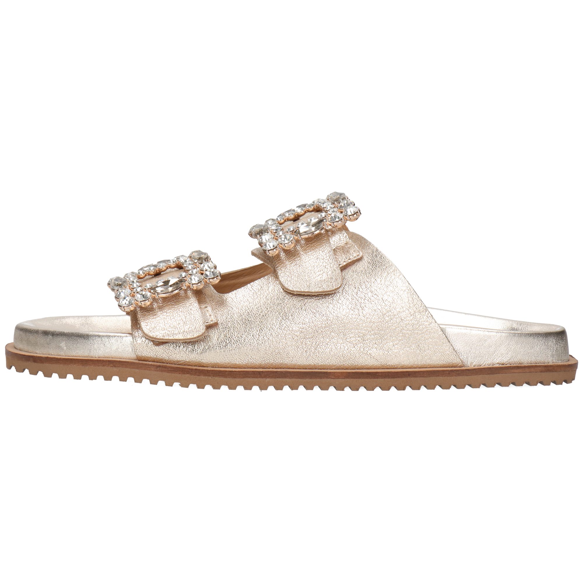 Melvin & Hamilton Eve 1 Leder-Pantoletten für Damen Pantolette Flache Absätze, Echtes Leder
