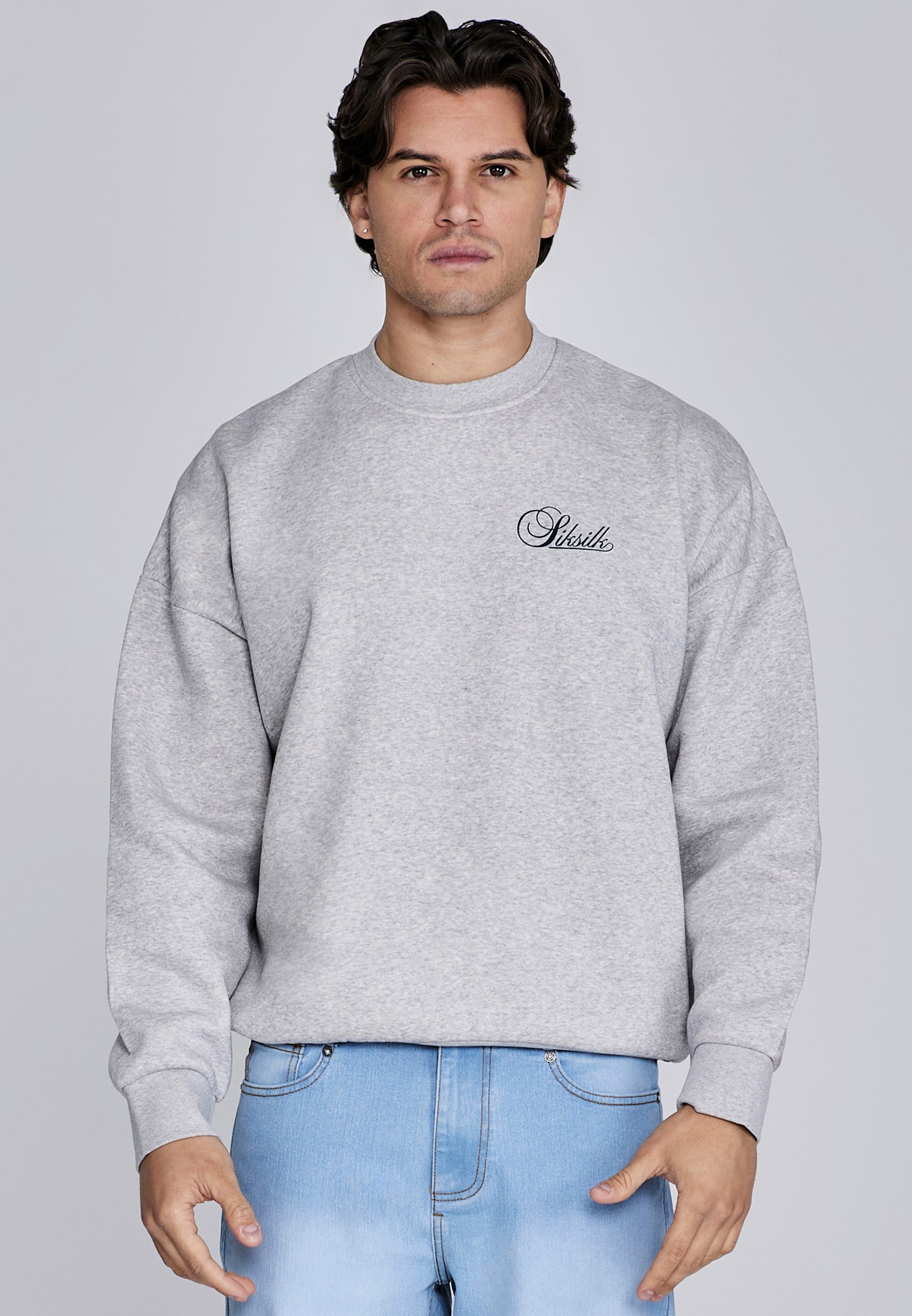 Sweatshirt SikSilk Herren Essentials Pullover