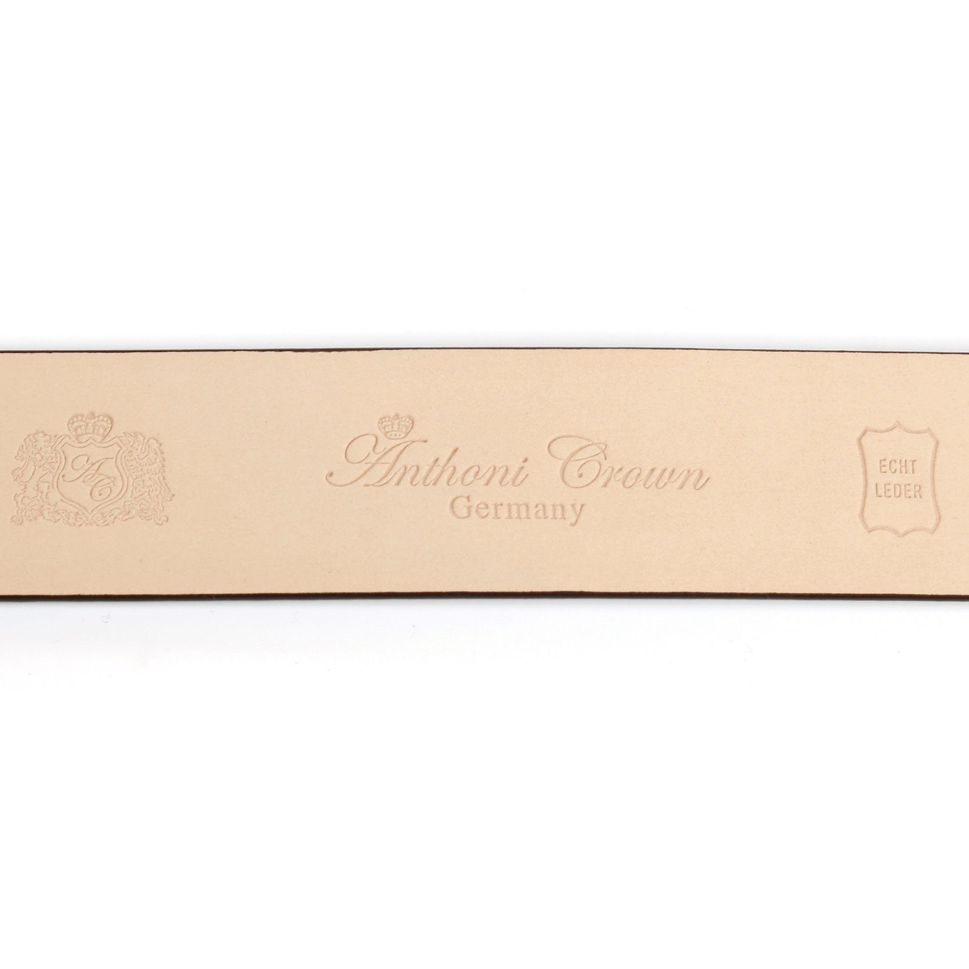 Anthoni Crown Ledergürtel Eleganter Klassiker in günstig online kaufen