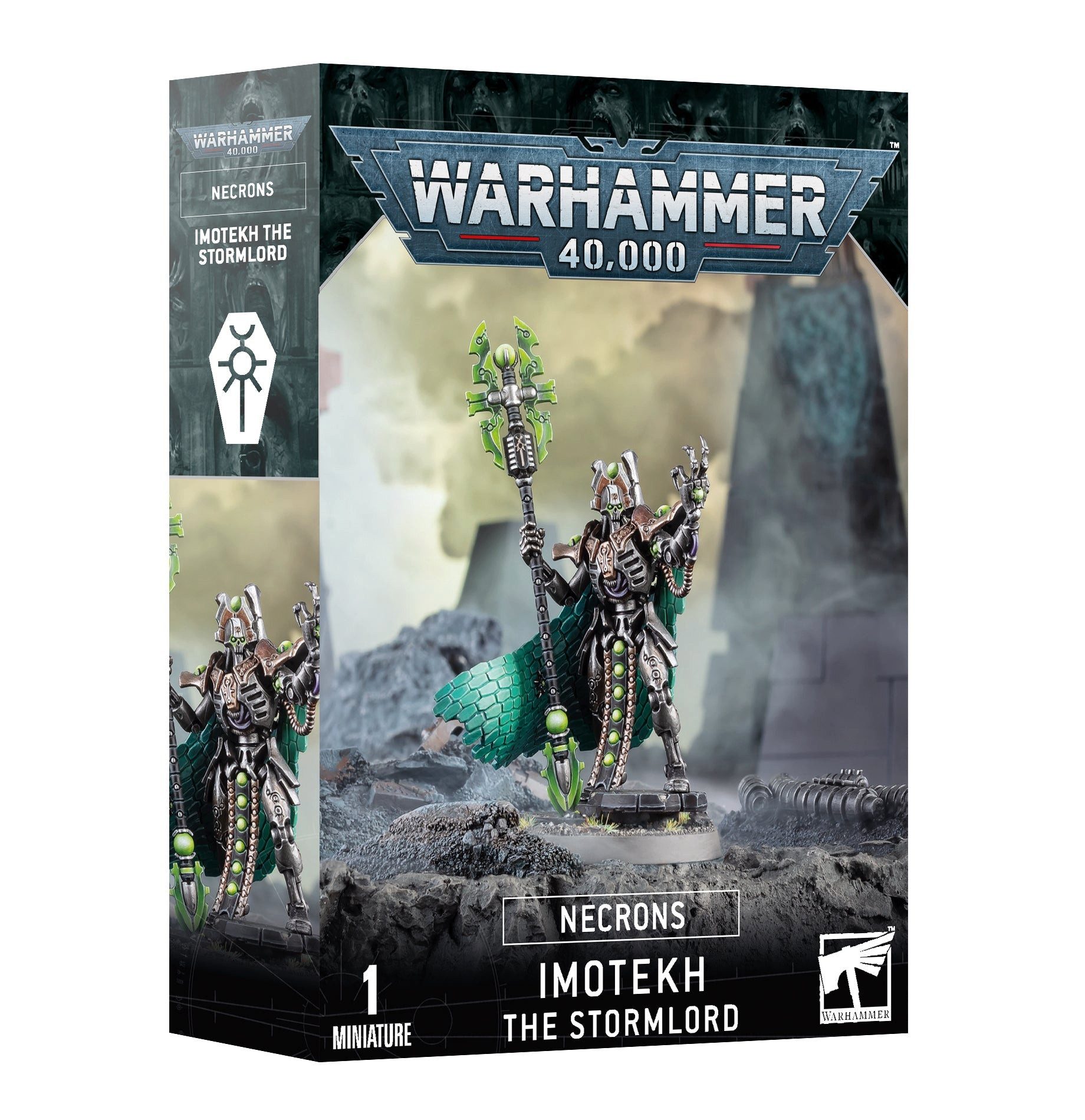 Games Workshop Spielfigur Warhammer 40.000 Necrons Imotekh the Stormlord günstig online kaufen
