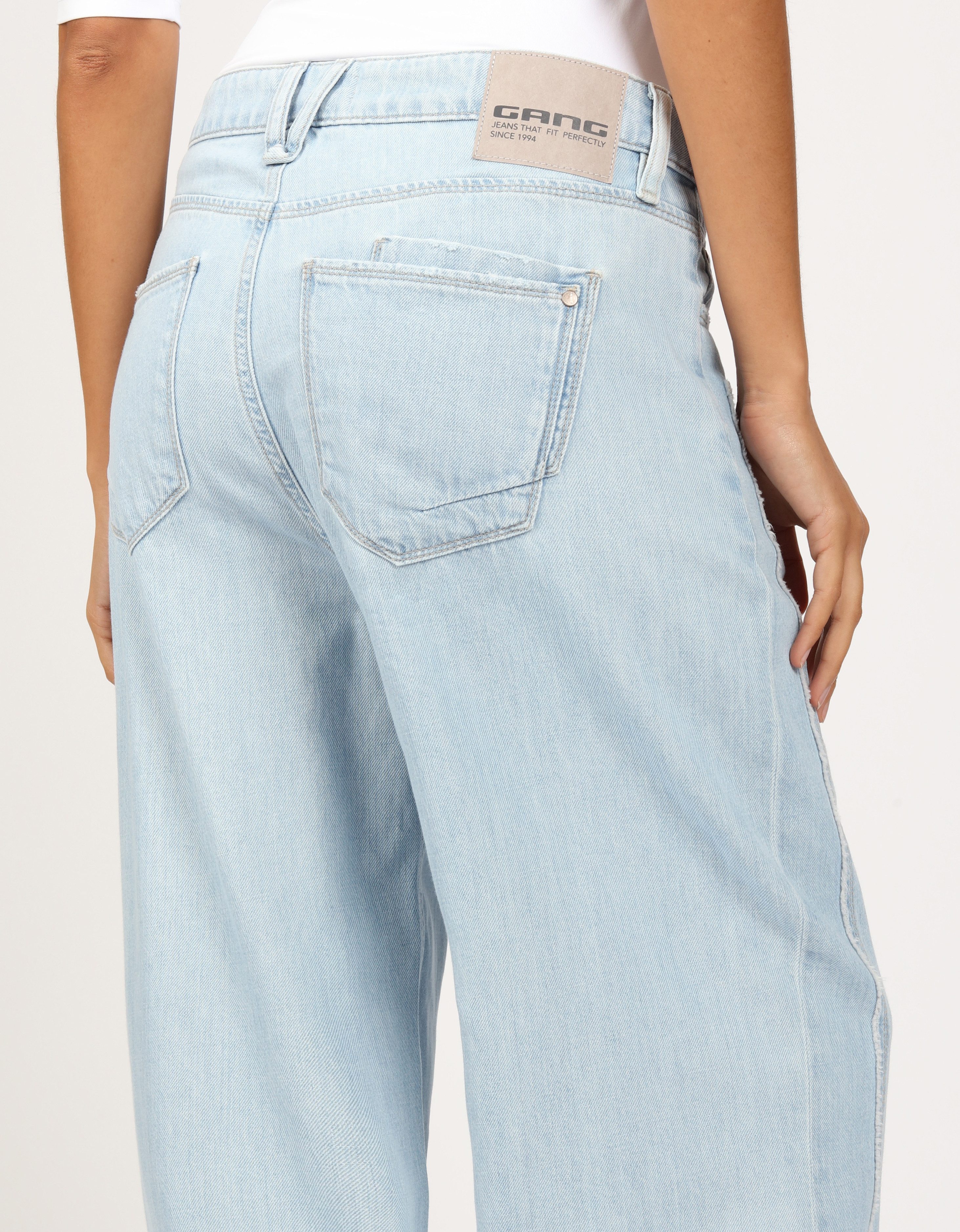 GANG Loose-fit-Jeans 94FANNY mit aufwändiger Schnittführung – Bild 4 von 5