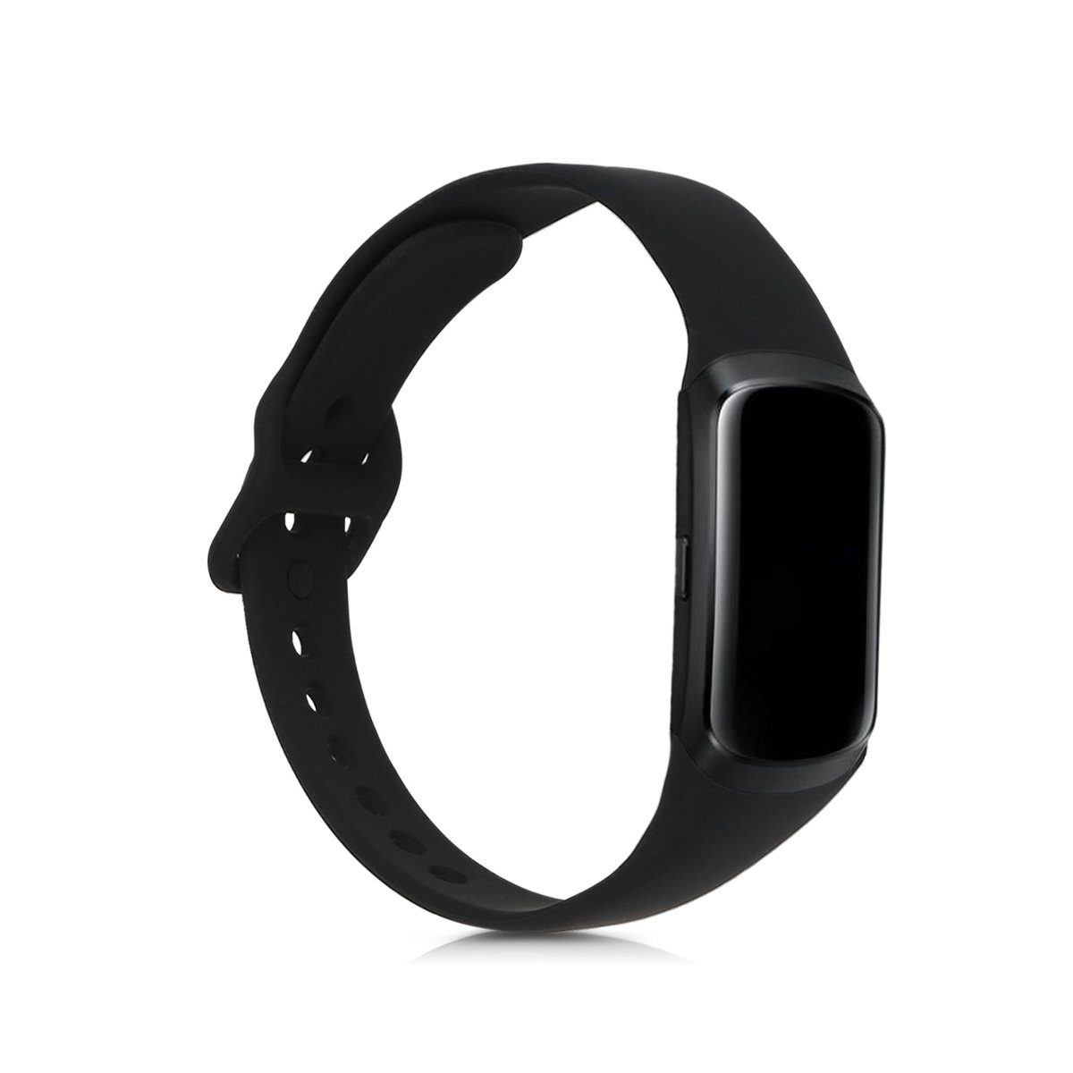 kwmobile 2x Uhrenarmband für Samsung Galaxy Fit (SM-R370) Armband Smartwatch, 2-tlg., Fitnesstracker Band Set aus TPU Silikon - Ersatzarmband Smartwatch