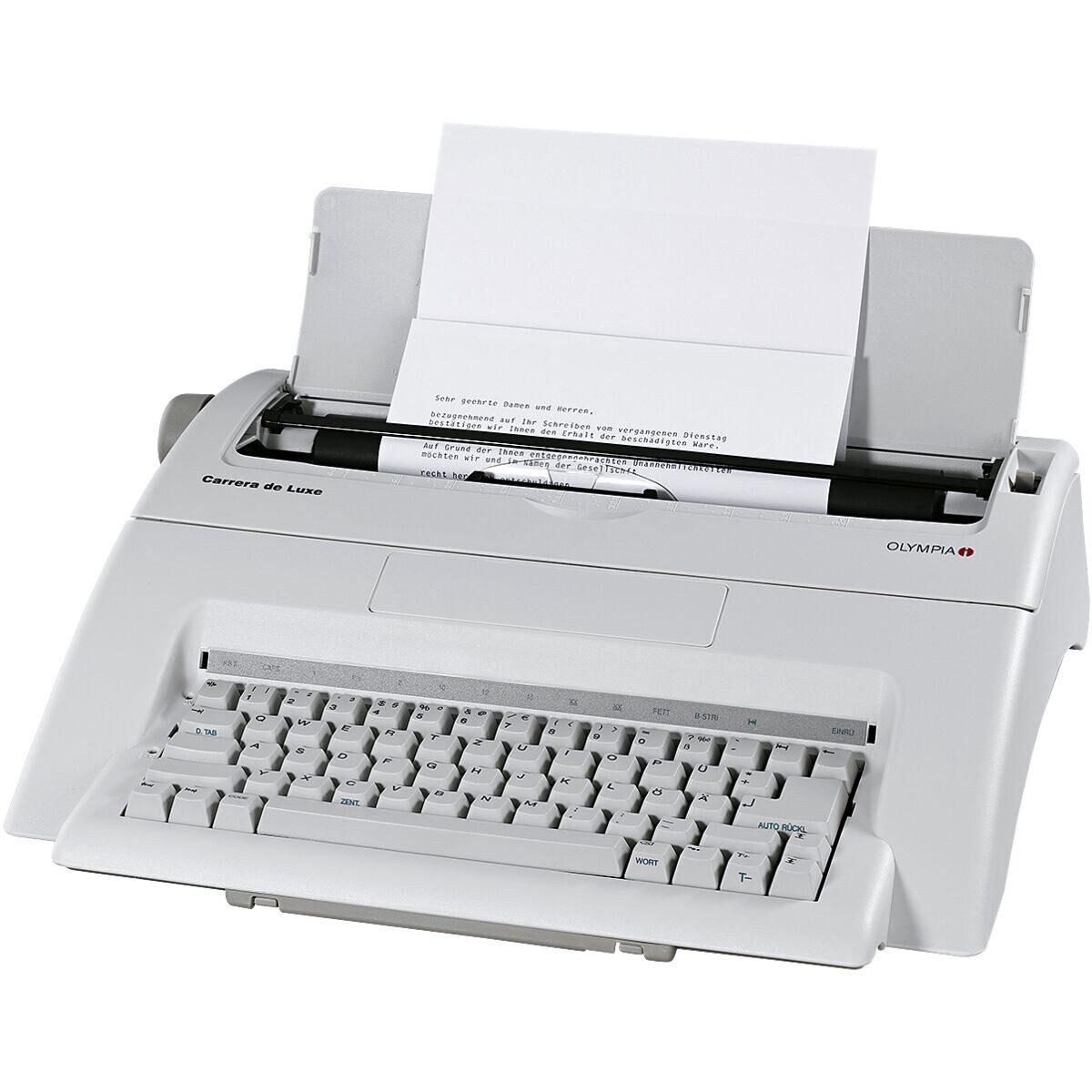Olympia Schreibmaschine Carrera de Luxe, 11 Zeichen/Sek.