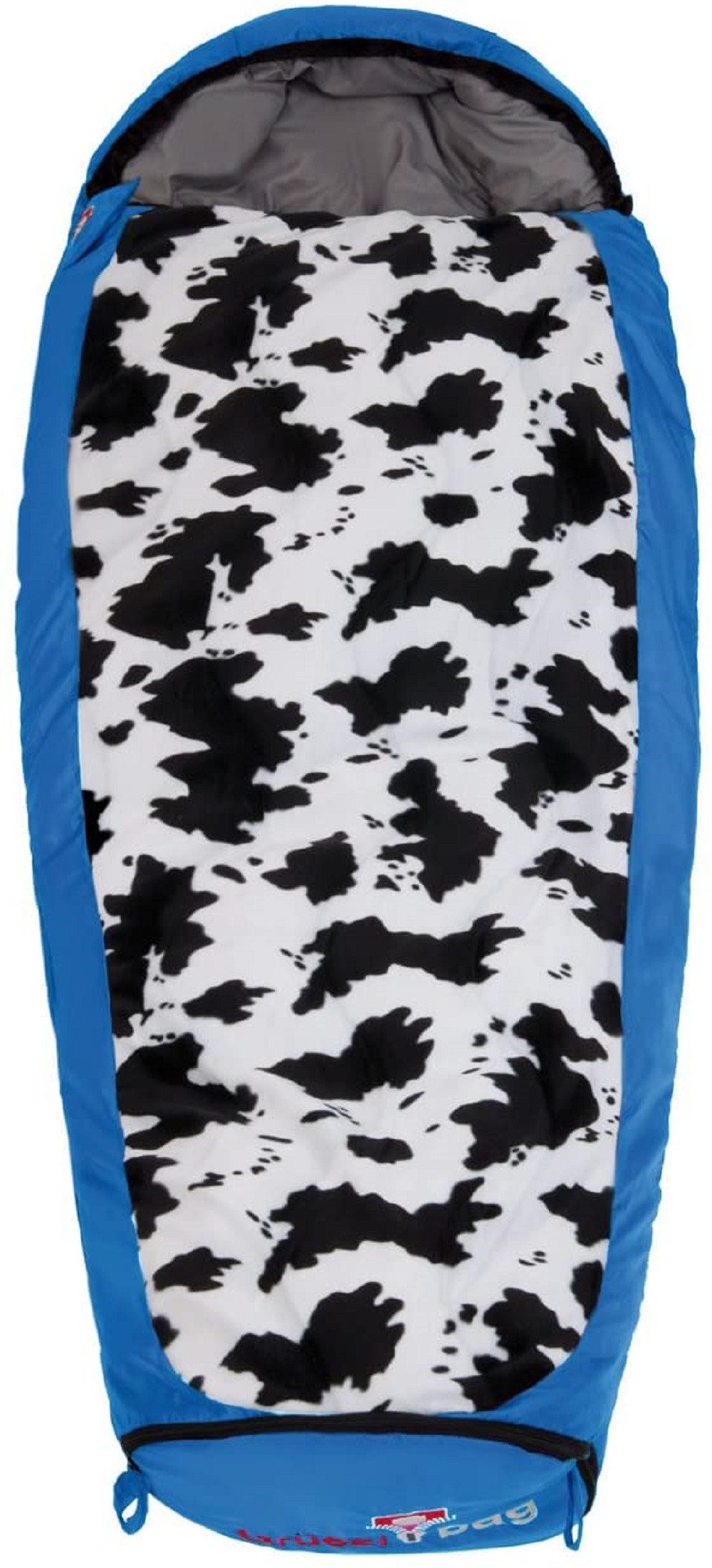 Grüezi bag Schlafsack Kinder Schlafsack Mitwachsend Grow Cow RV Rechts
