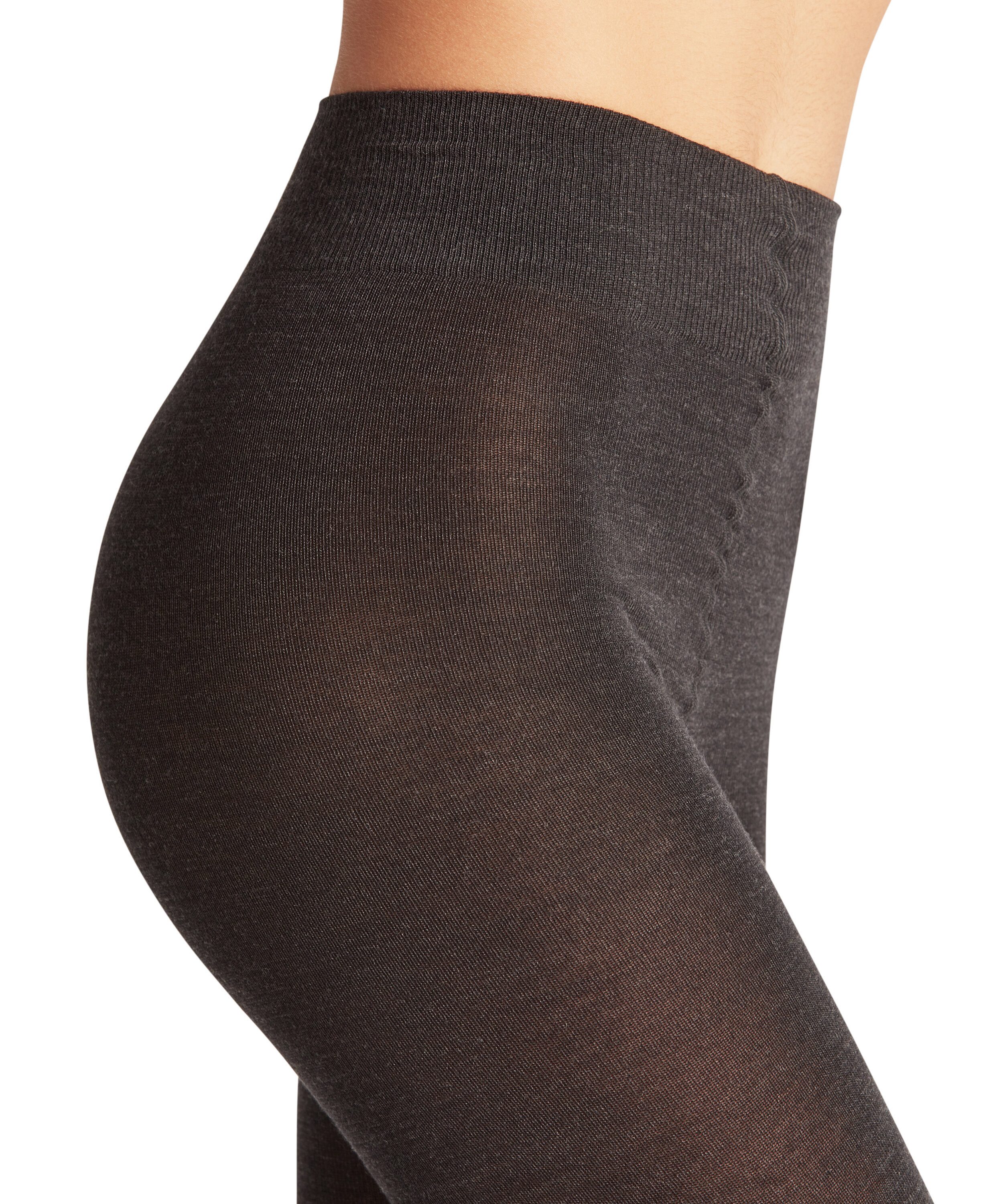 FALKE Strickstrumpfhose Softmerino druckfreier Komfortbund, atmungsaktiv, wärmend, blickdicht