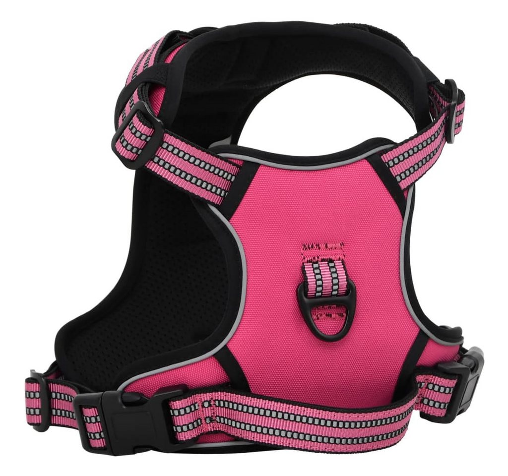 Thumbnail - vidaXL Geschirr, Hundegeschirr Reflektierend Verstellbar Rosa M