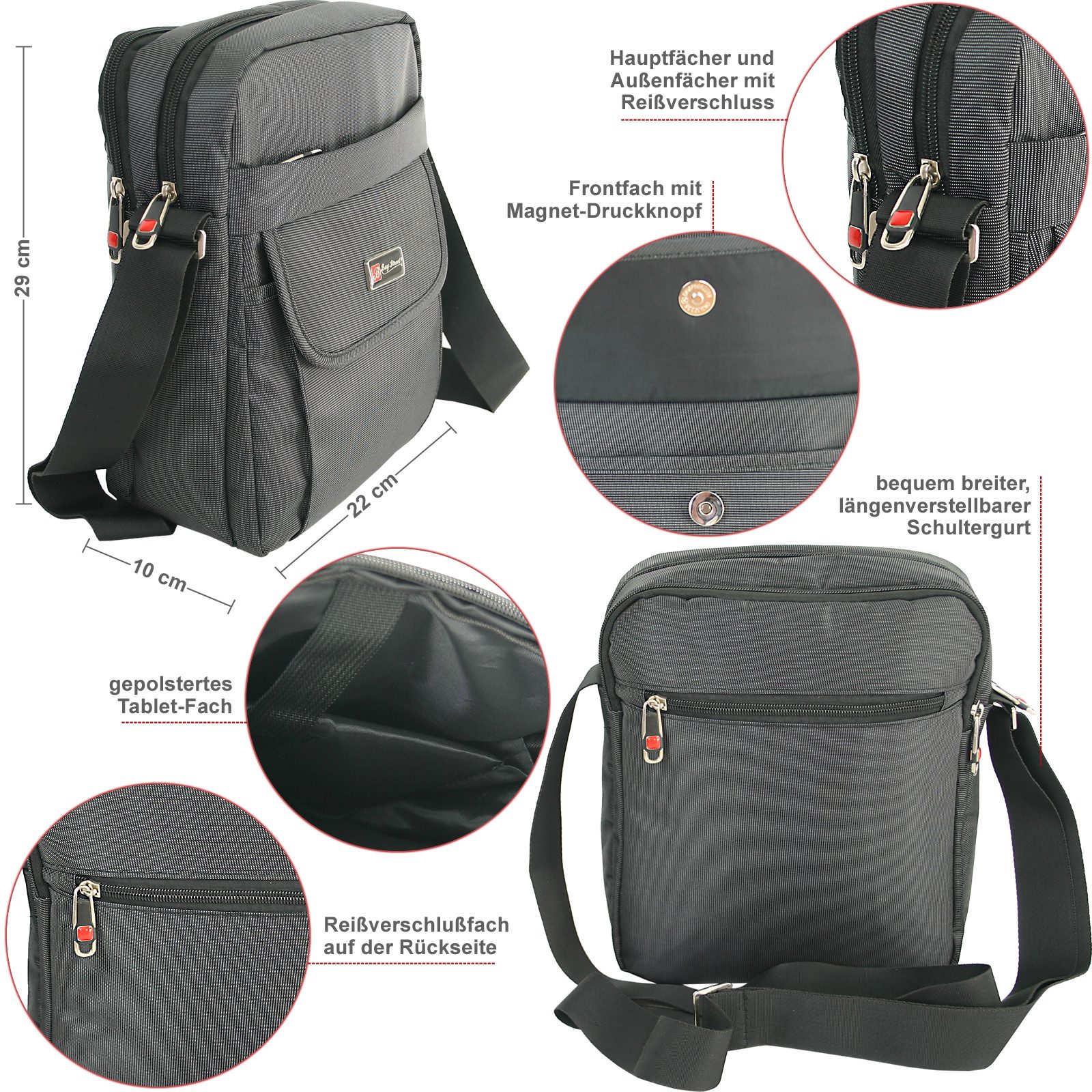 BAG STREET INTERNATIONAL Messenger Bag Messenger günstig online kaufen