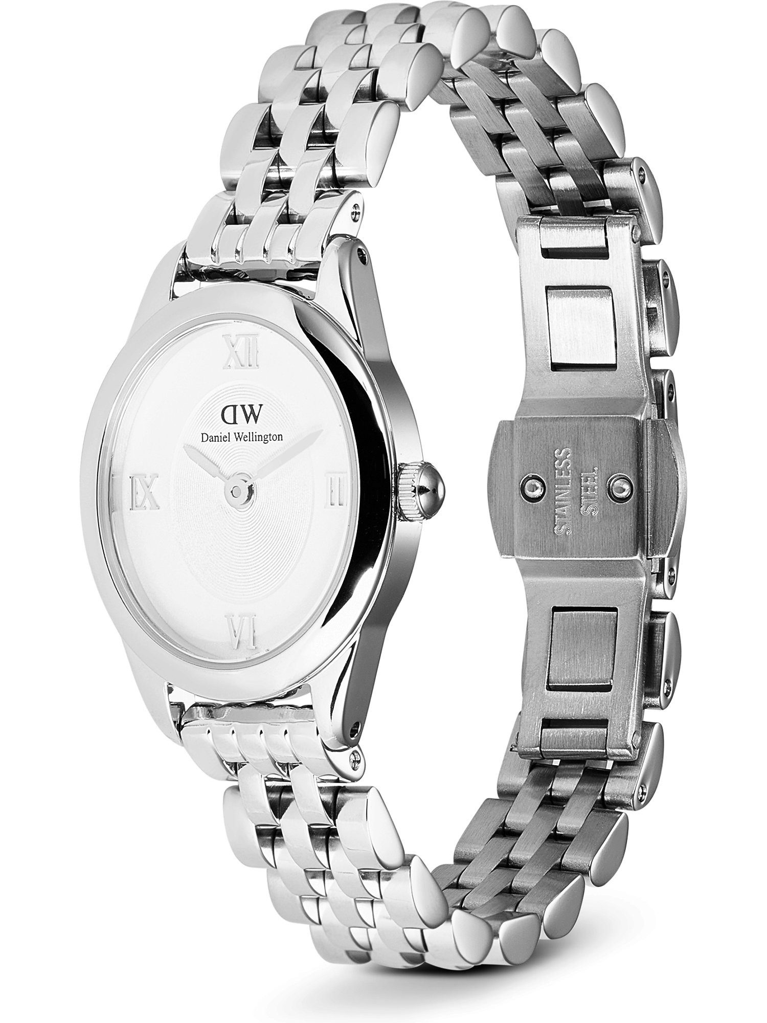 Daniel Wellington Quarzuhr Daniel Wellington Damen-Uhren Analog Quarz