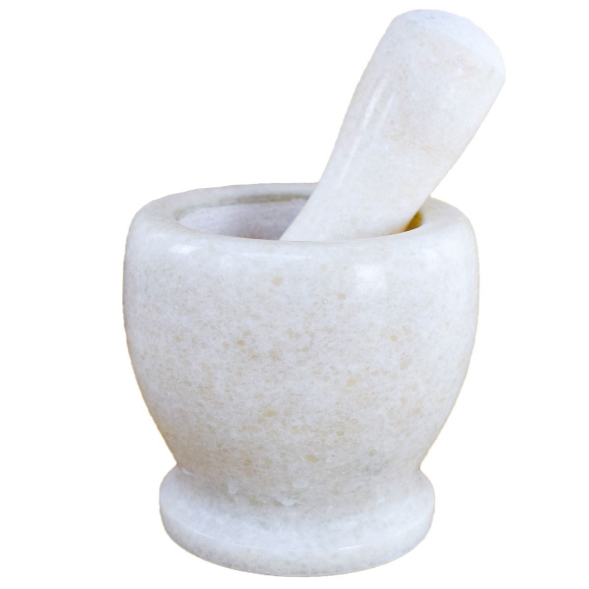 Marabellas Shop Mörser Mörser & Stößel mit wählbarem Design Ø10cm Reibmühle aus Gestein, Stößel beidseitig geschliffen