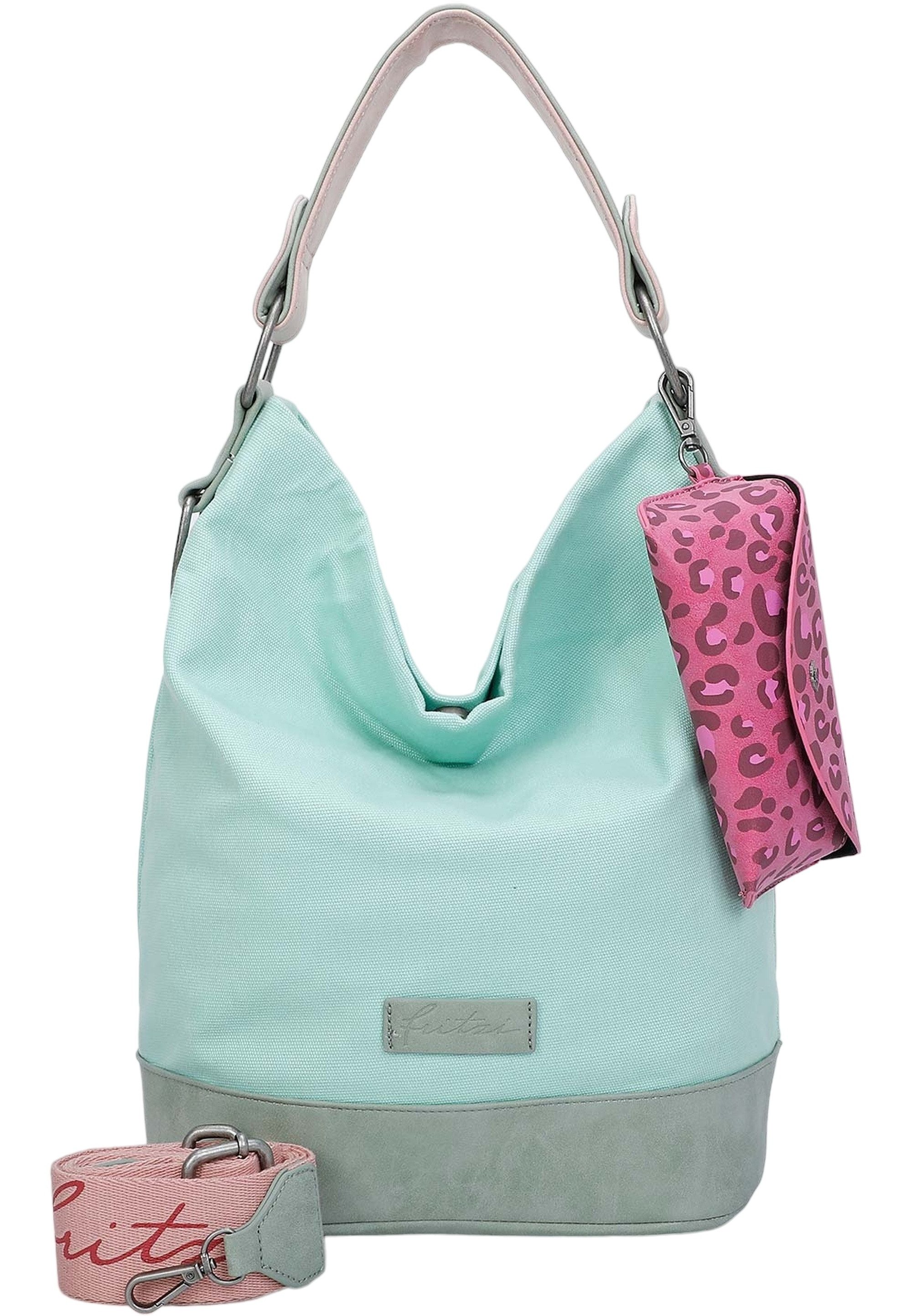 Fritzi aus Preußen Schultertasche Izzy07 Olga, aus veganen und recycelten Materialien