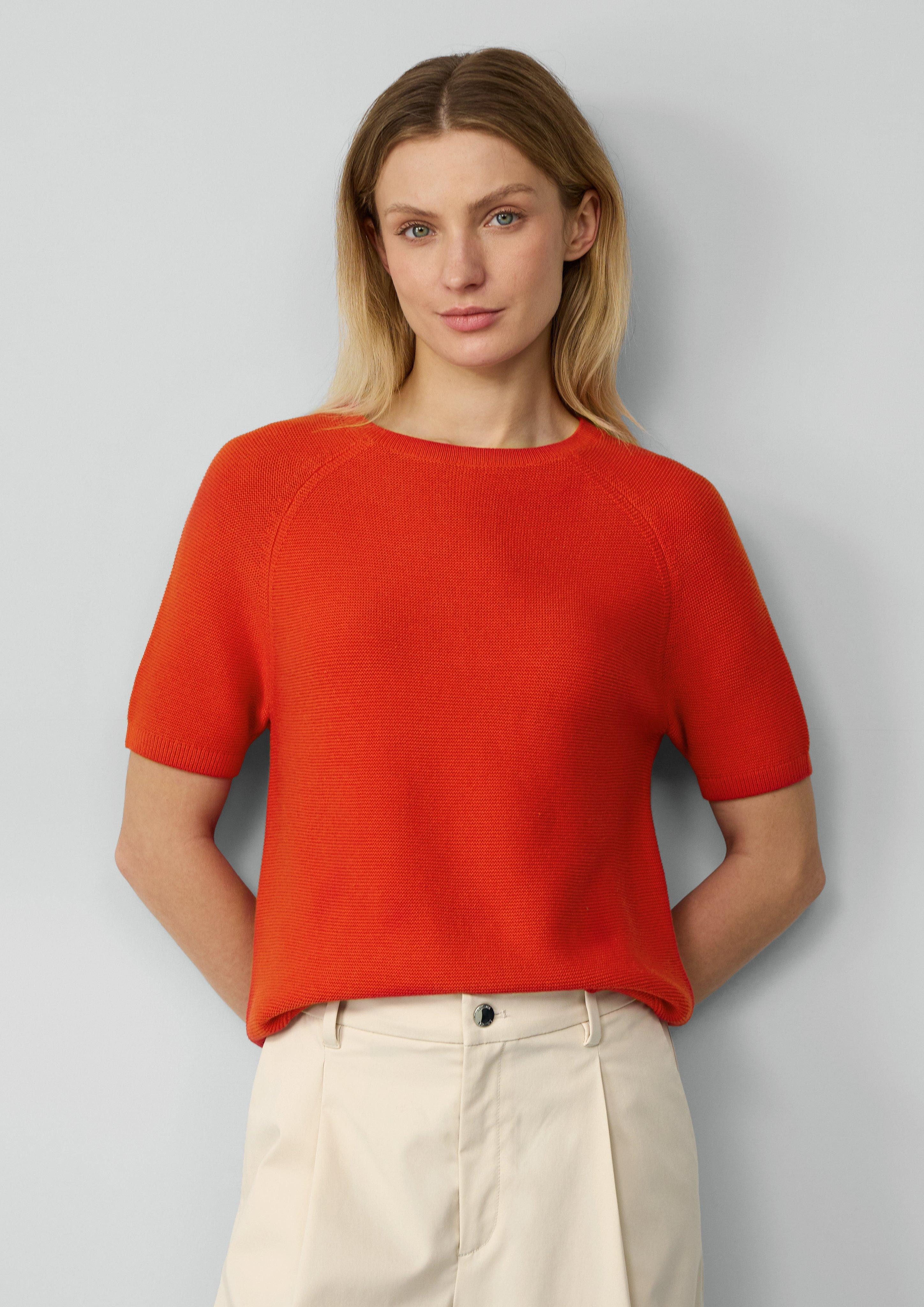 s.Oliver Strickpullover Strickpullover mit feiner Rippstruktur günstig online kaufen