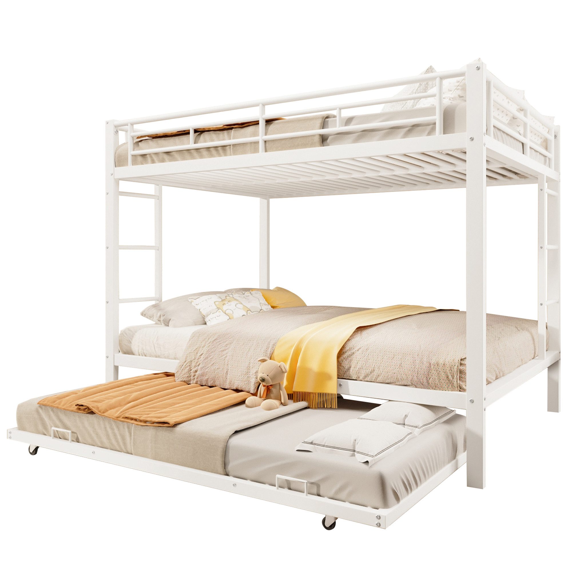 SOFTWEARY Etagenbett mit 2 Schlafgelegenheiten und günstig online kaufen