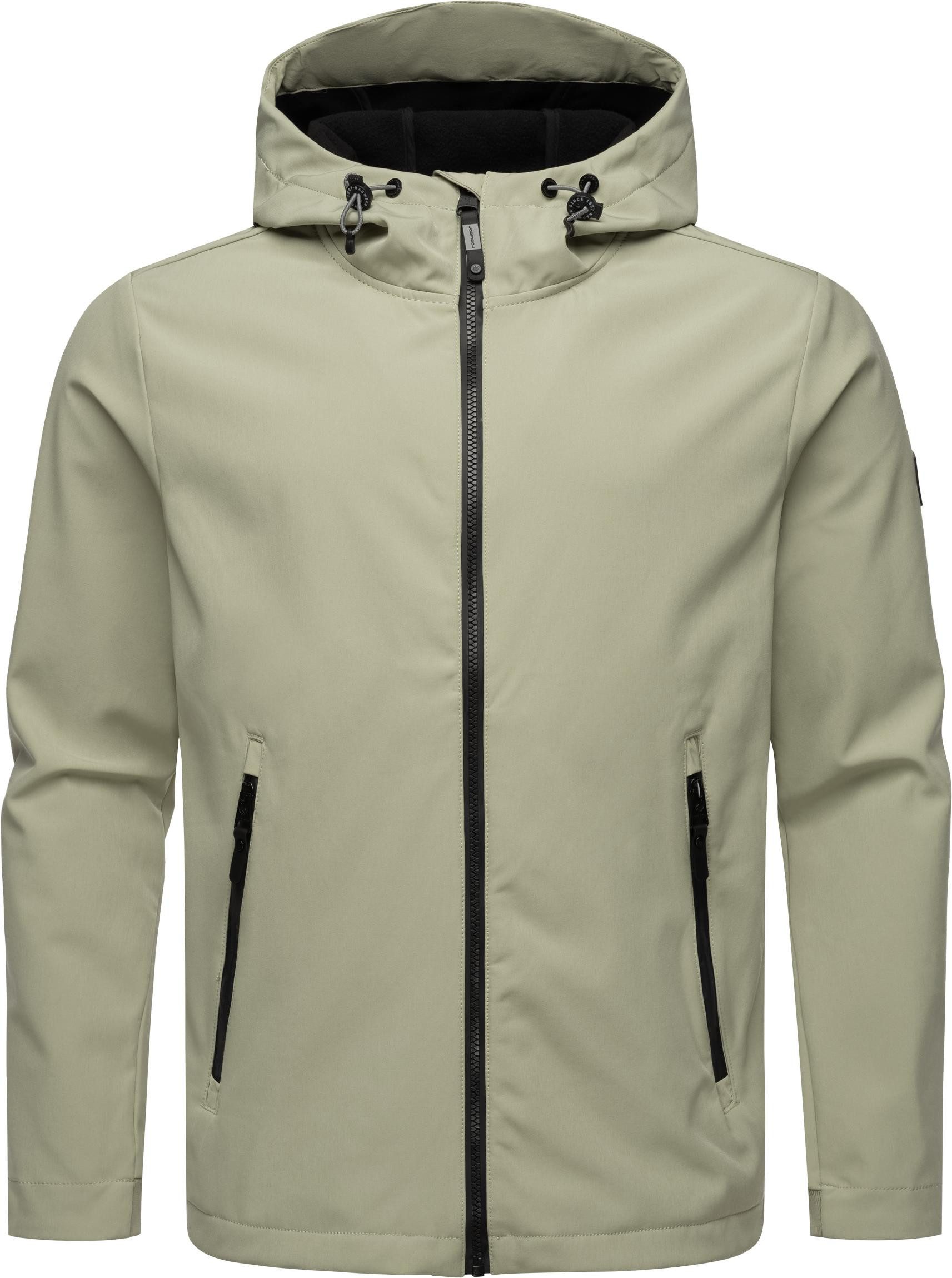 Ragwear Softshelljacke "Shellwie Warm", mit Kapuze, wasserdichte Herren Übe günstig online kaufen
