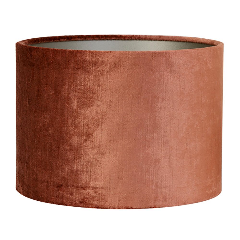 Dirk Davids Leuchten GmbH Lampenschirm Lampenschirm Zylinder in Velours Ter günstig online kaufen