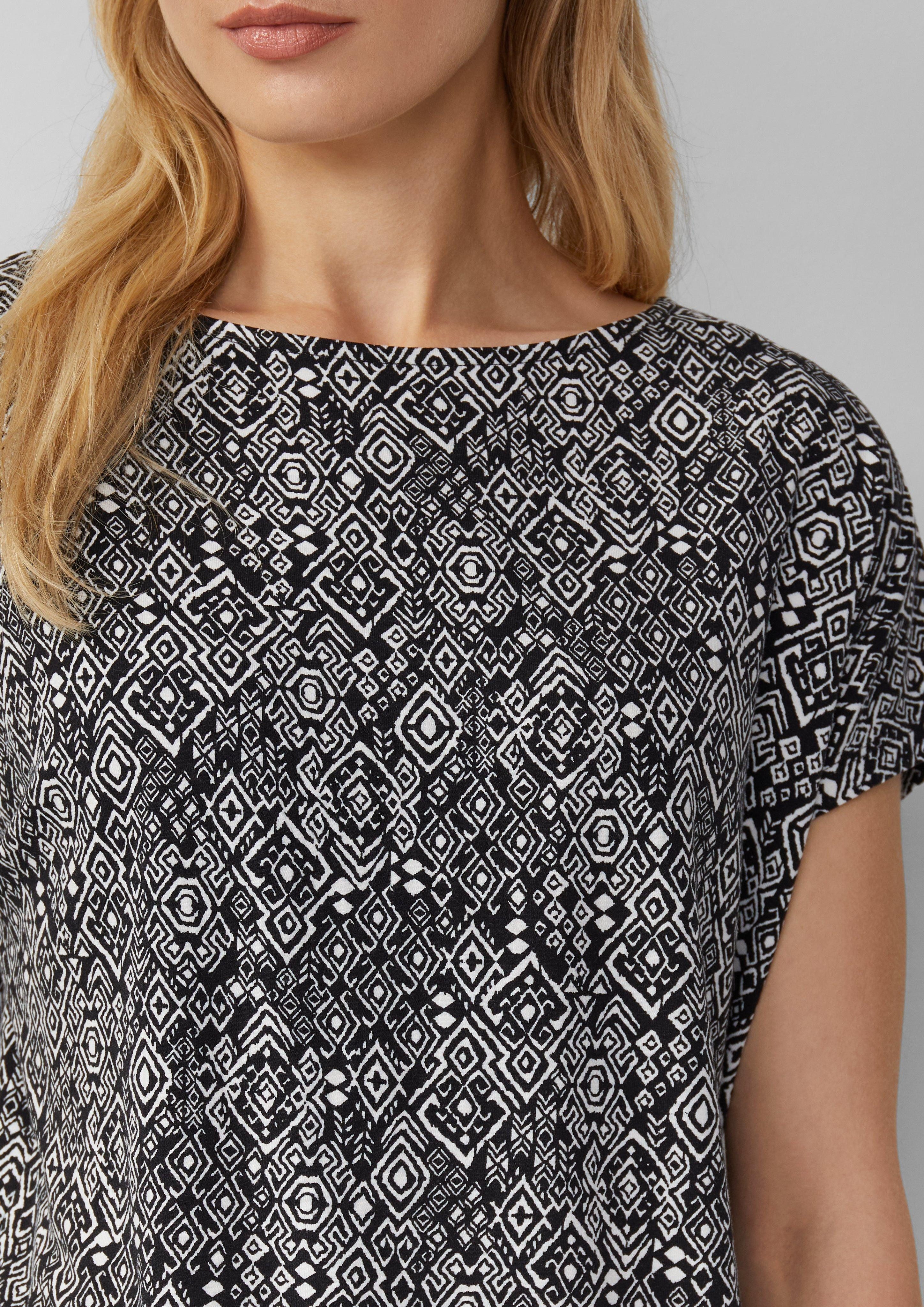 s.Oliver Shirttop Fließendes T-Shirt aus Viskosemix günstig online kaufen
