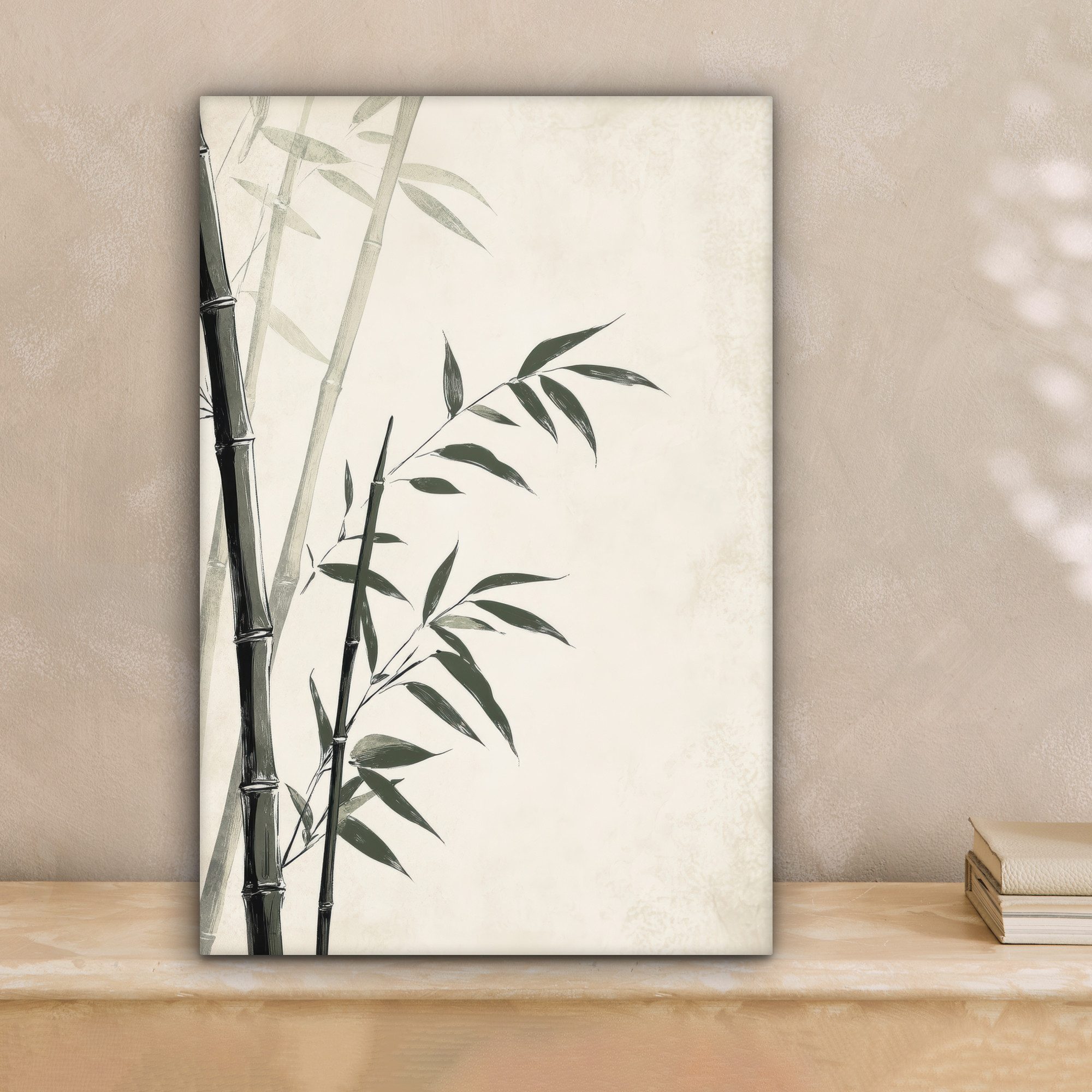 OneMillionCanvasses® Leinwandbild Japandi - Bambus - günstig online kaufen