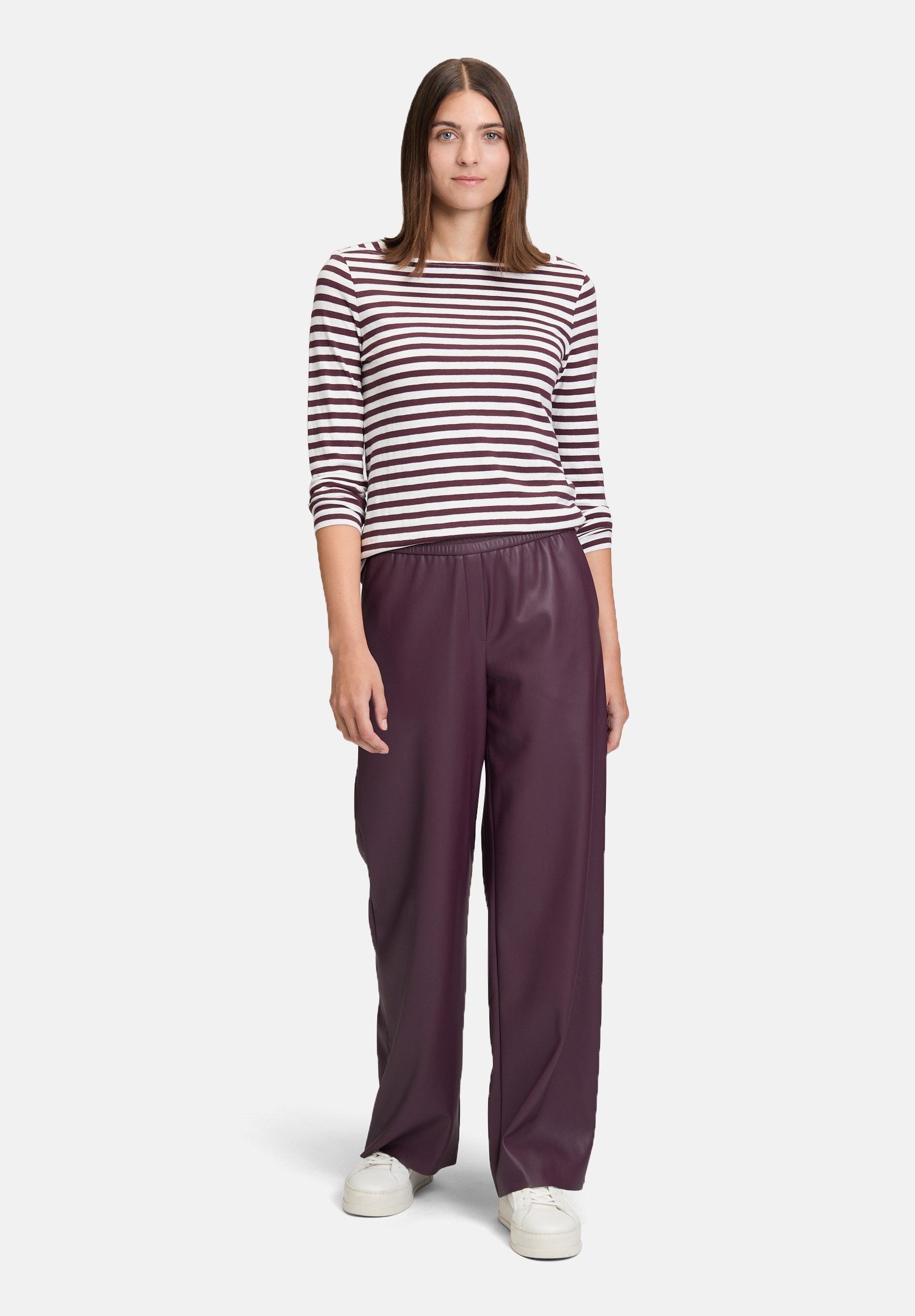 Betty&Co Kurzarmshirt Damen mit U-Boot-Ausschnitt (1-tlg)