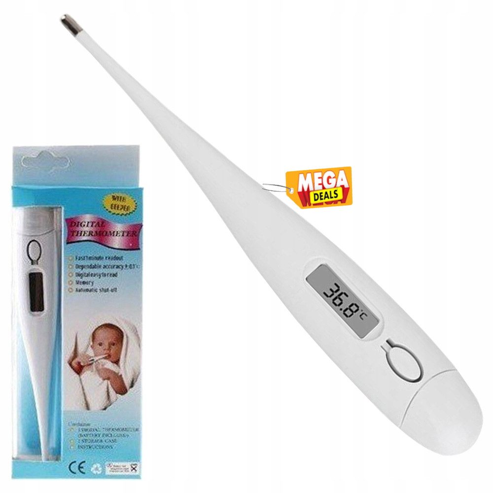 Fieberthermometer Thermometer Elektronisches Digital LCD Thermometer für Babys