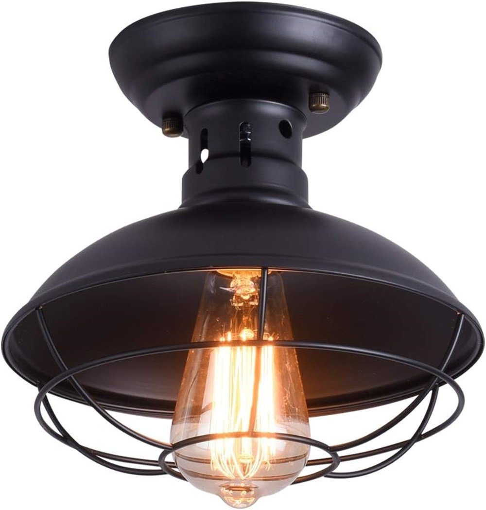 DOPWii LED Kronleuchter Retro-Kronleuchter, ohne Lichtquelle, E27-Lampenfassung, 22 x 21 cm