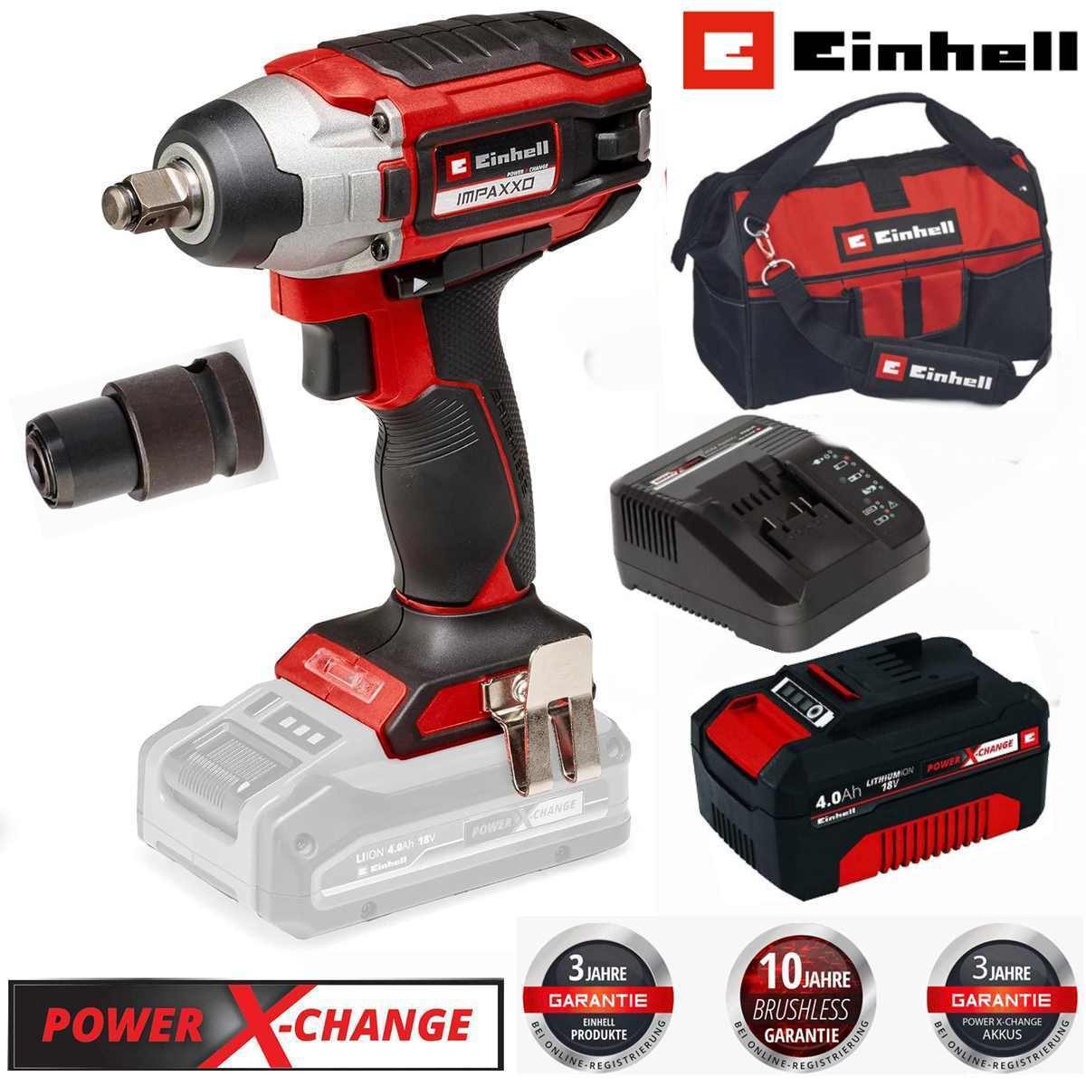Einhell Akku-Schlagschrauber Einhell Akku-Schlagschrauber IMPAXXO 18/230 - 18V, 230 Nm, BL Motor