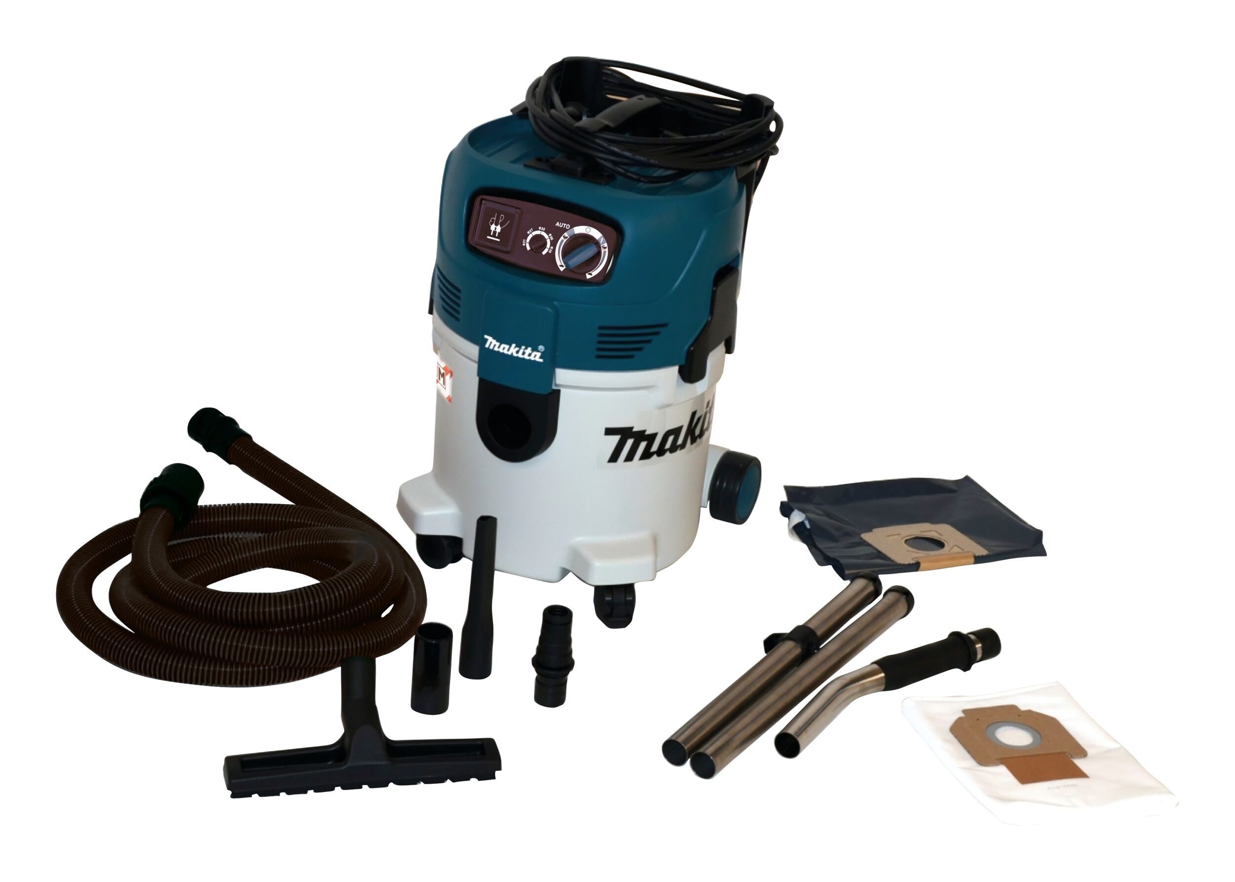Makita Nass-Trocken-Sauger, Staubsauger 1.500 W, VC3012M, 30 l - im Karton