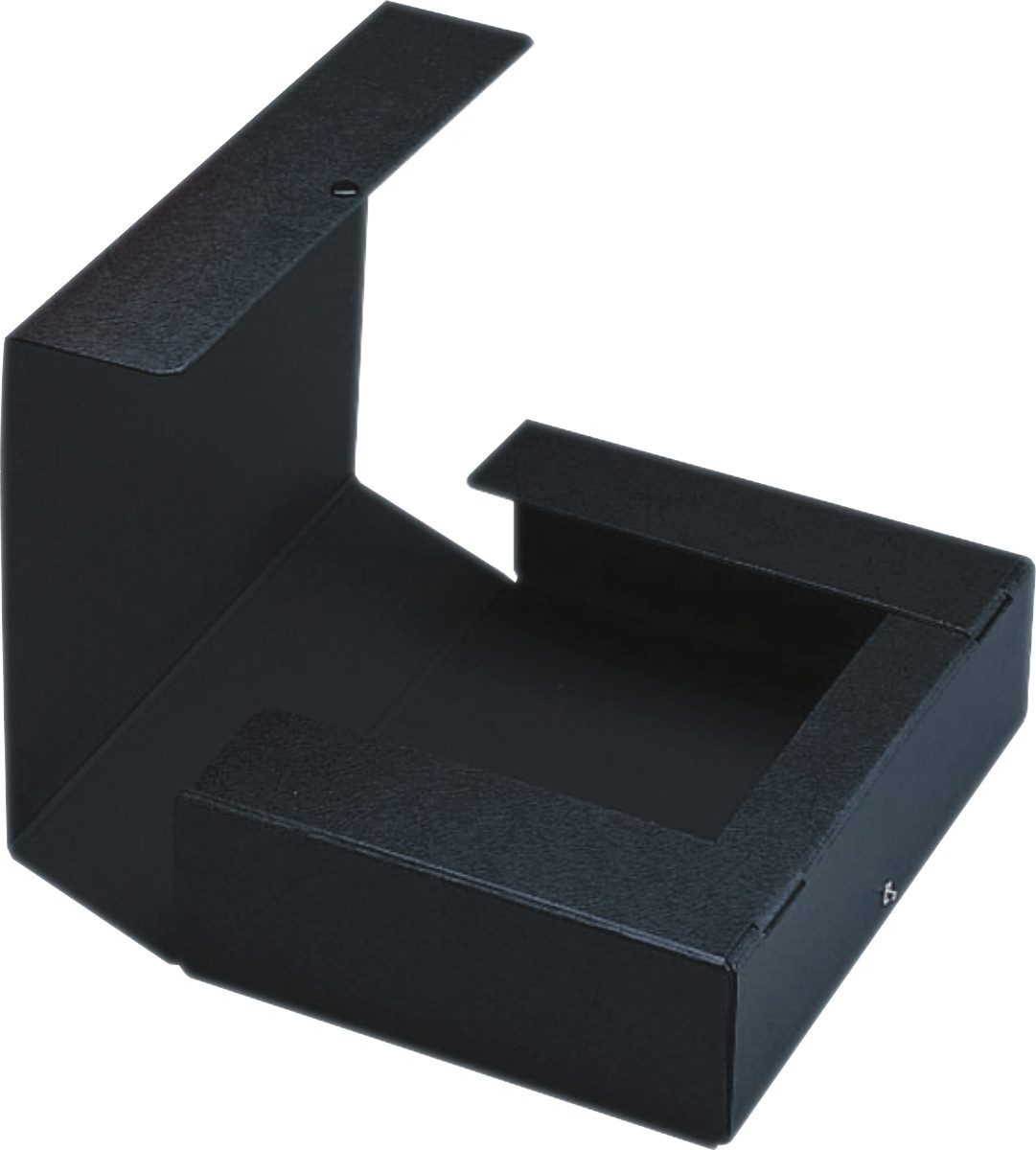 Fächermappe Dokumentenmappe A4 Hartpappe Füllvermögen 80mm schwarz