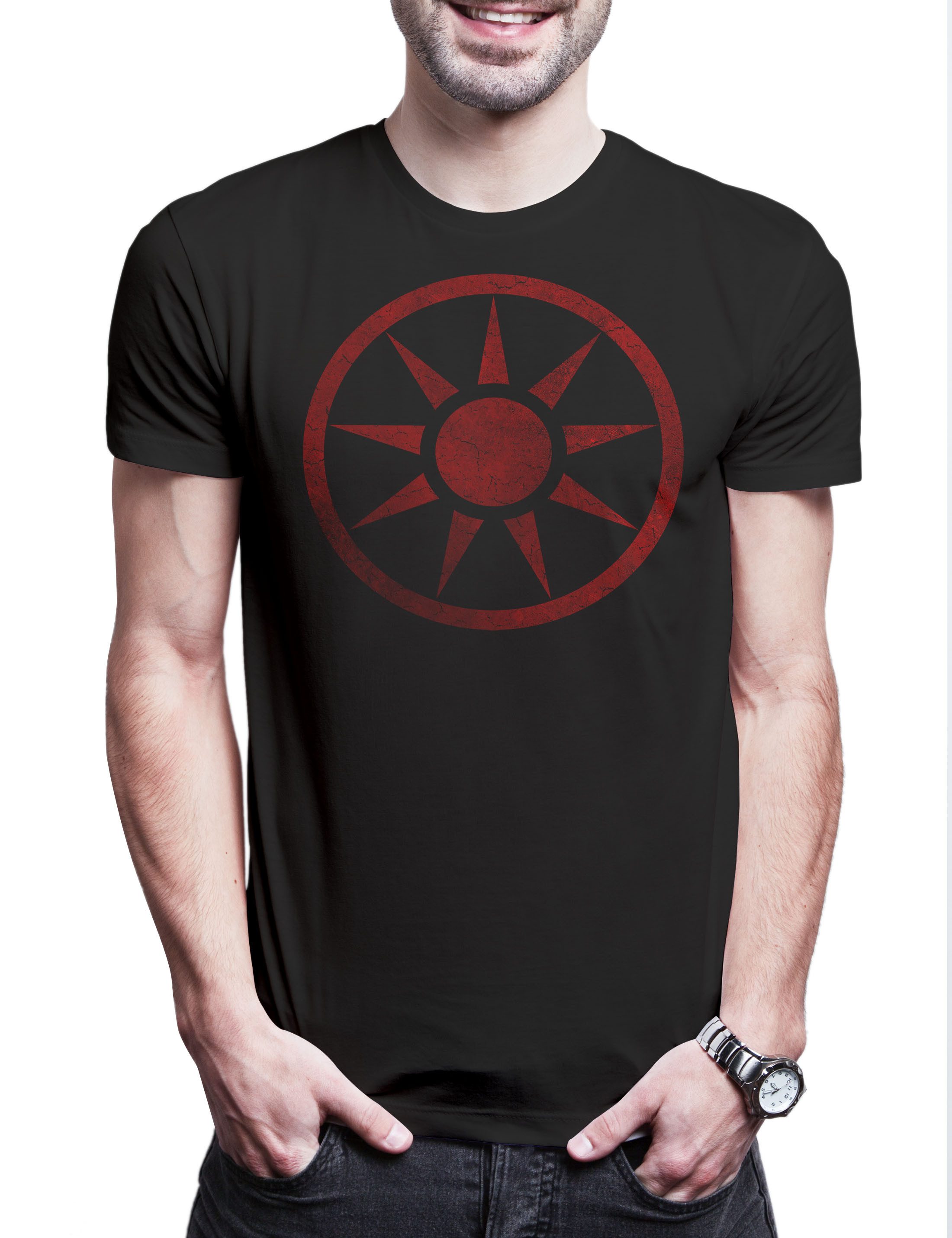 Print-Shirt Dark Lord Of Star Logo Herren T-Shirt Krieg Sith Side Imperium Wars