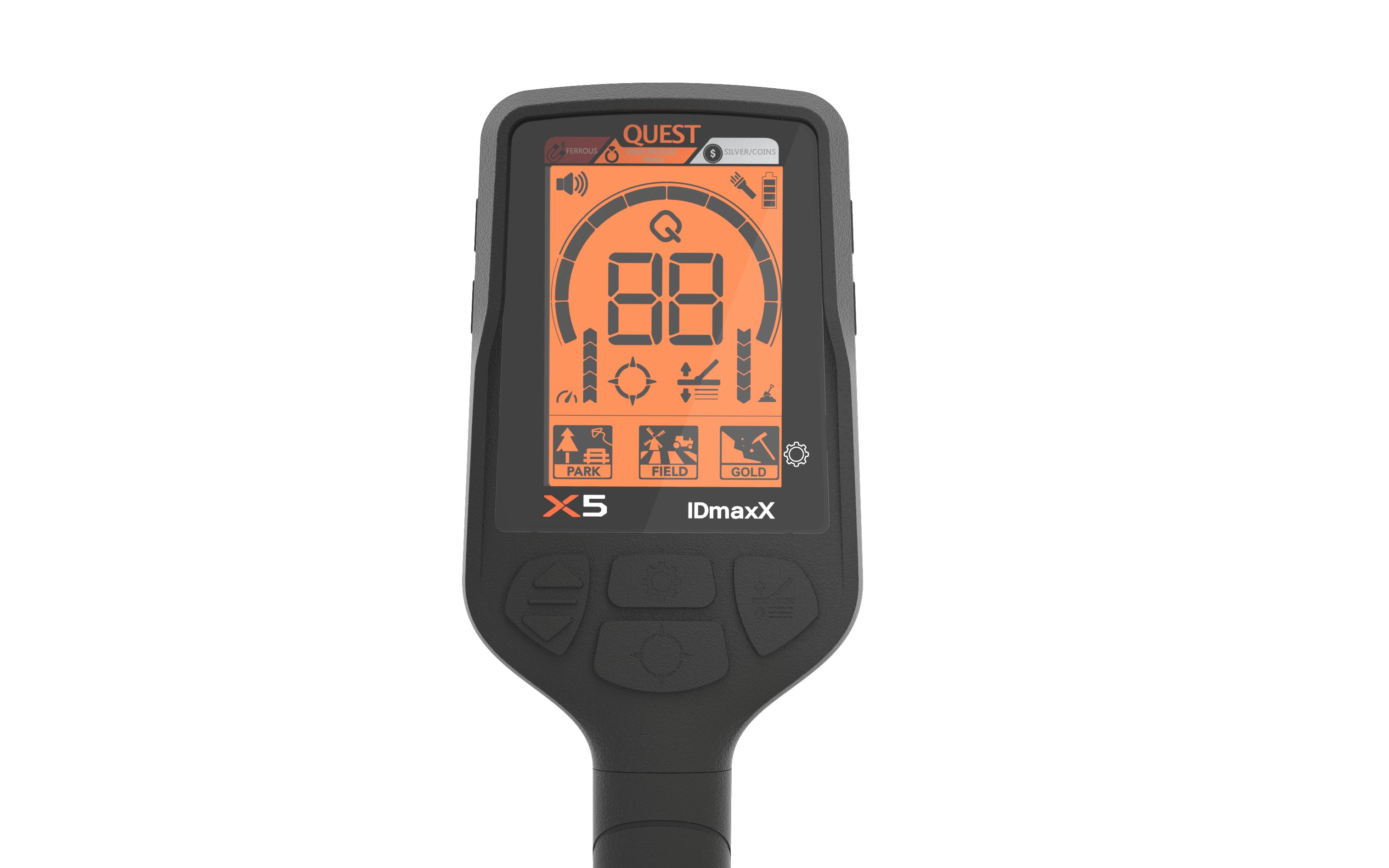 Quest Metalldetektor Quest X5 IDmaxX, ProfiMetalldetektor