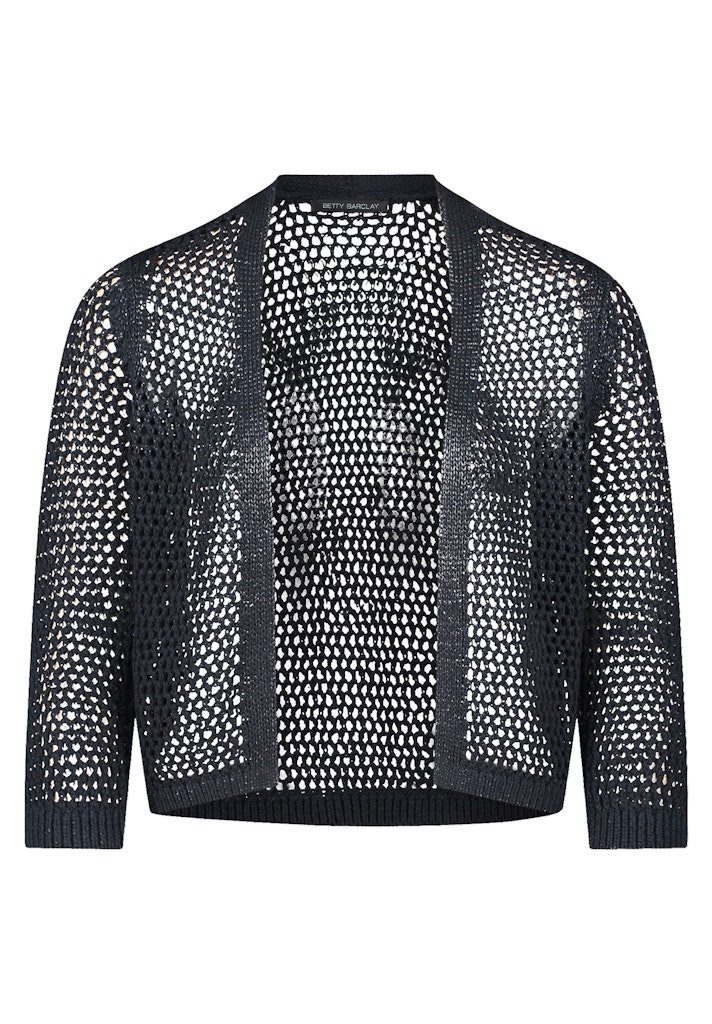 Betty Barclay Strickjacke Strickjacke Kurz 3/4 Arm
