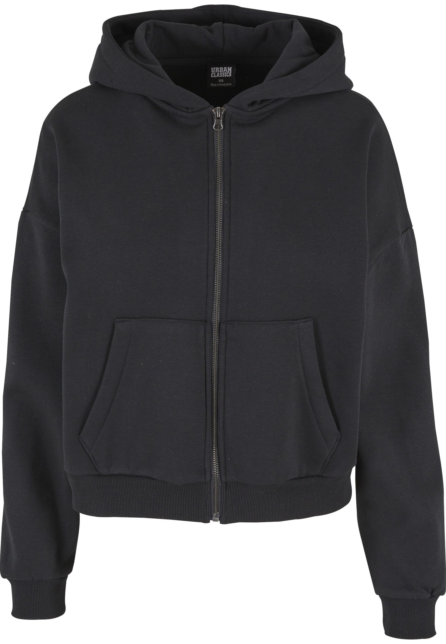Sweatjacke Urban Classics Damen Ladies Boxy Zip Hoody